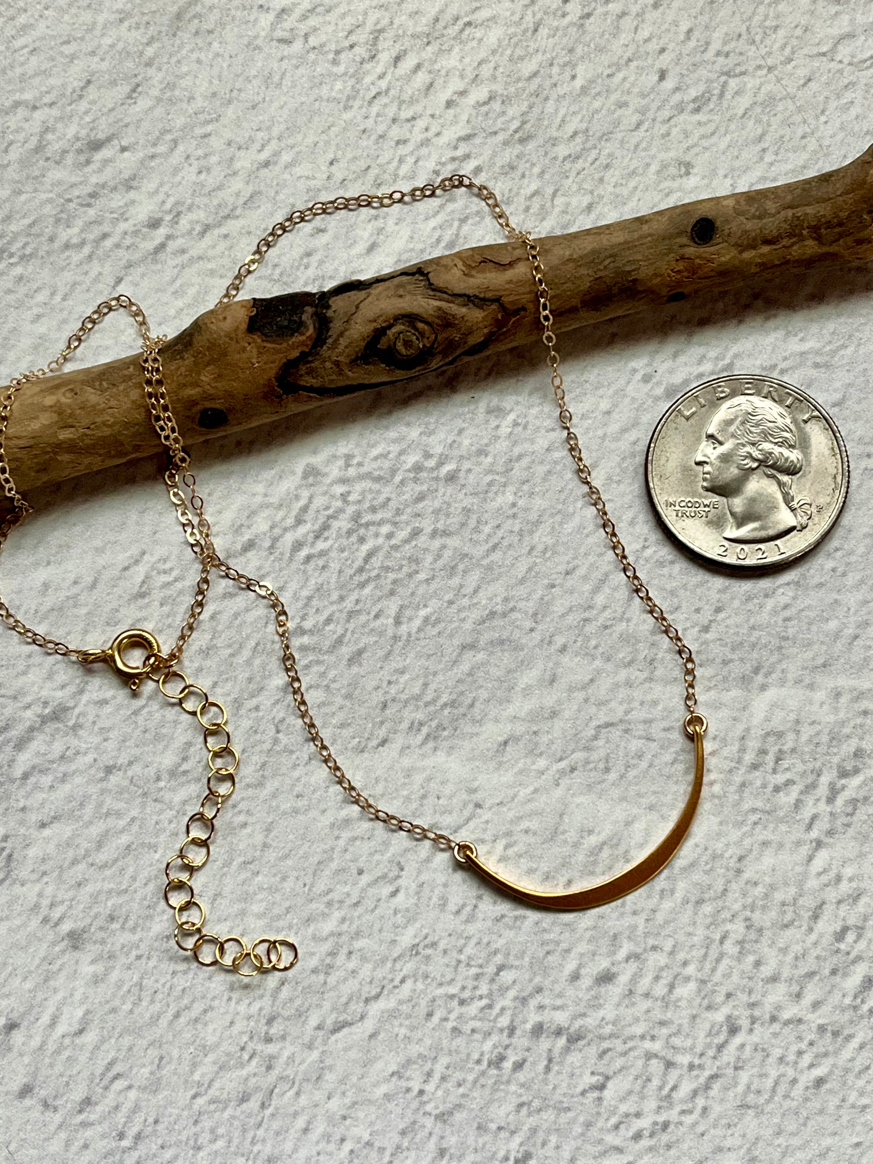 •SMILE•  gold necklace