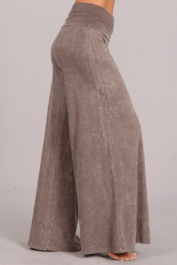 •BIANCA• cotton blend wide leg pants (USA)