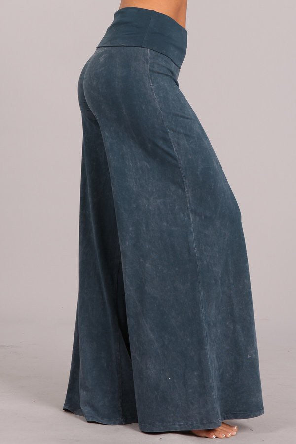 •BIANCA• cotton blend wide leg pants (USA)