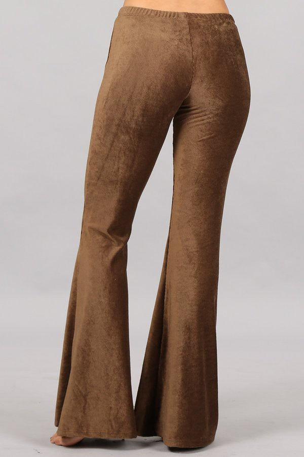 •HENDRIX• velvety corduroy bell bottoms (USA)