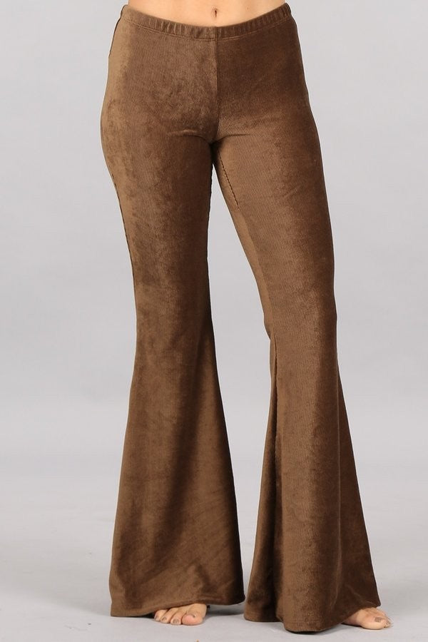•HENDRIX• velvety corduroy bell bottoms (USA)