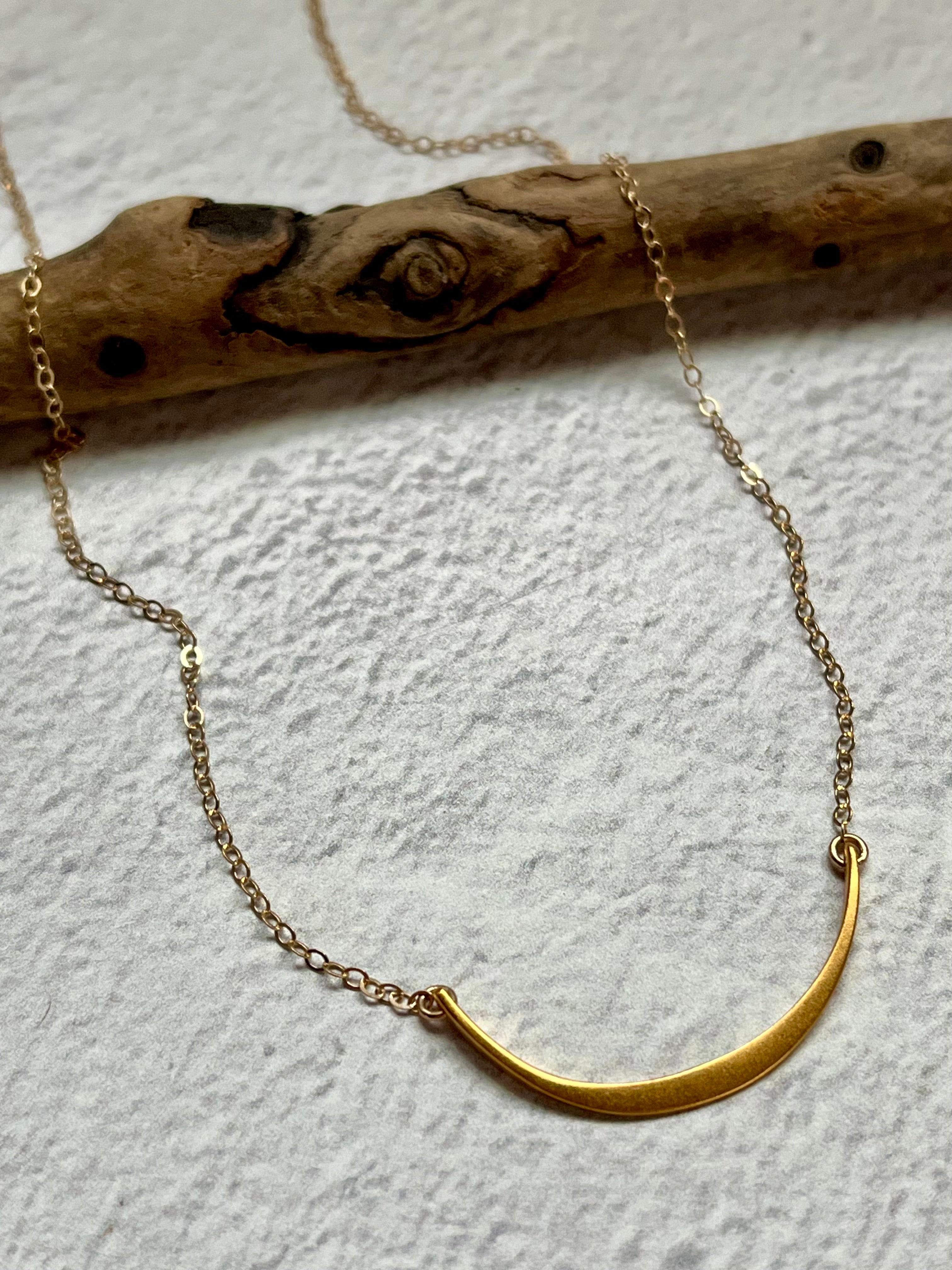 •SMILE•  gold necklace