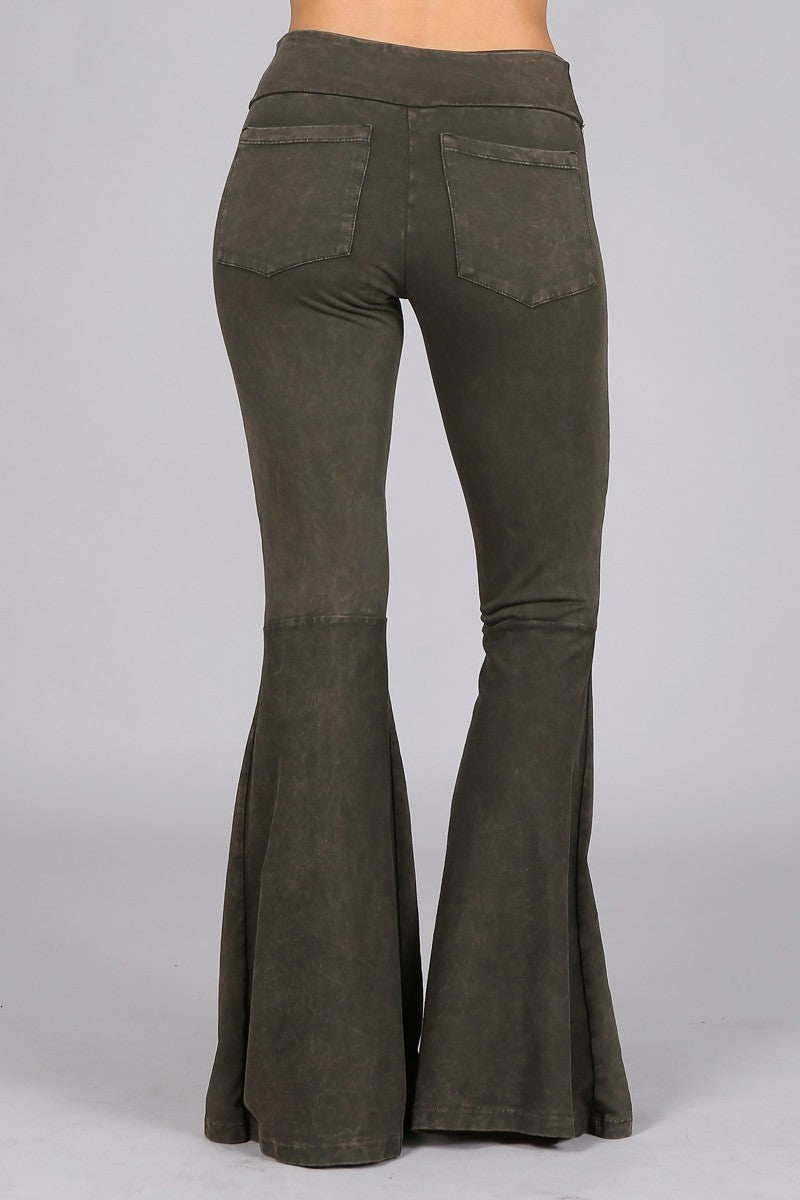 •FARRAH• cotton blend bell bottoms (USA)