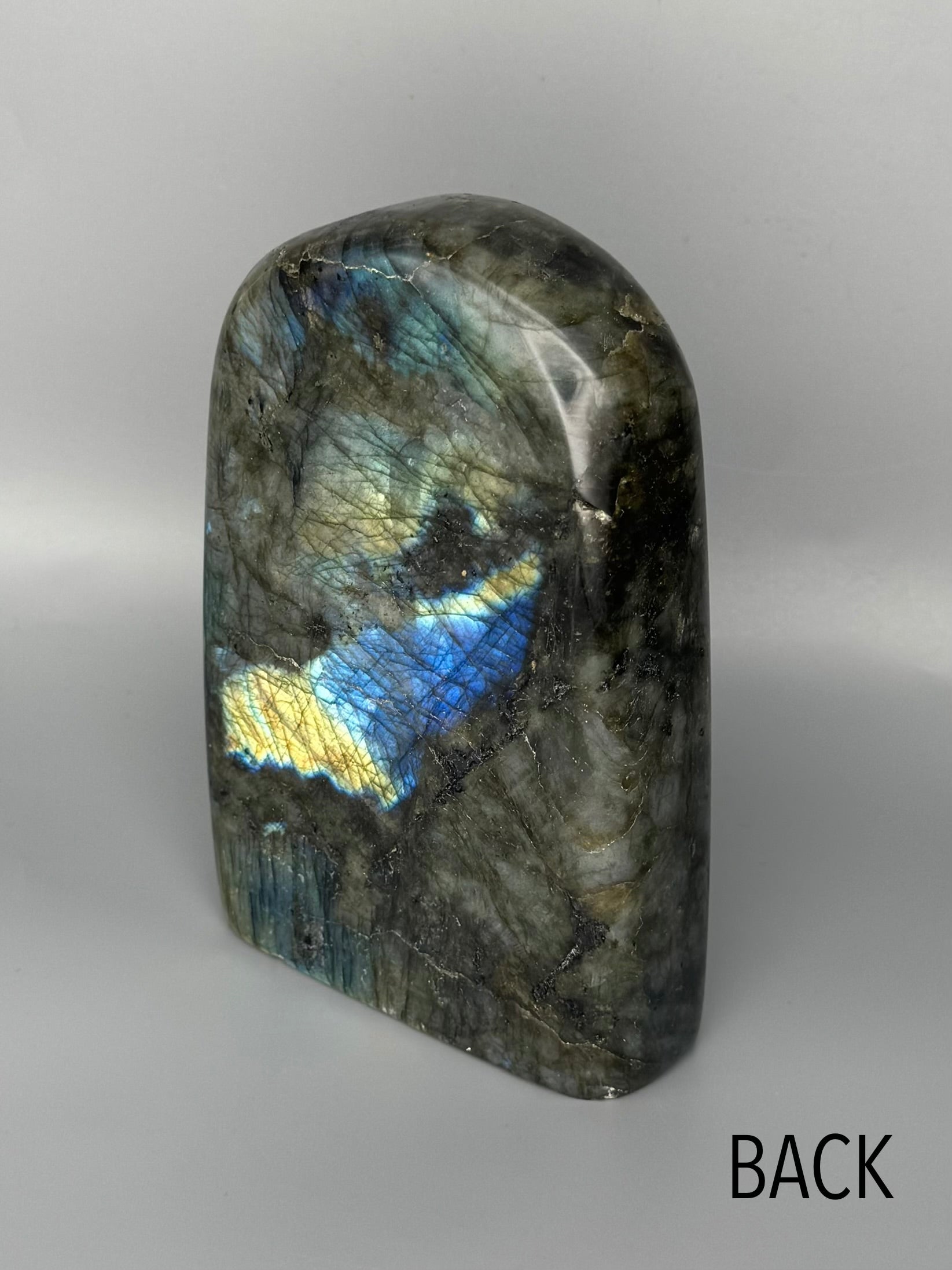 •LABRADORITE• smooth freeform