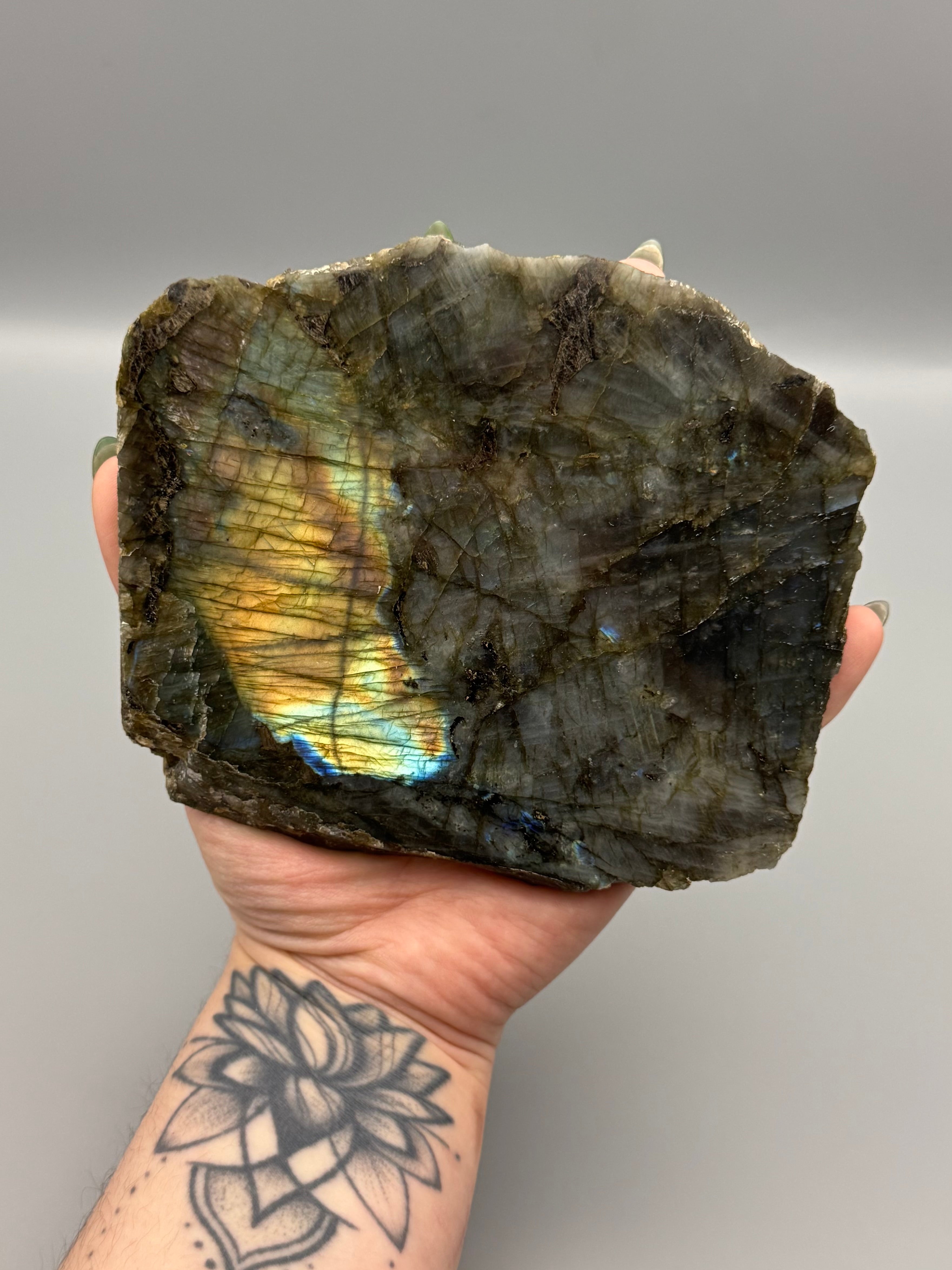 •LABRADORITE• large slab