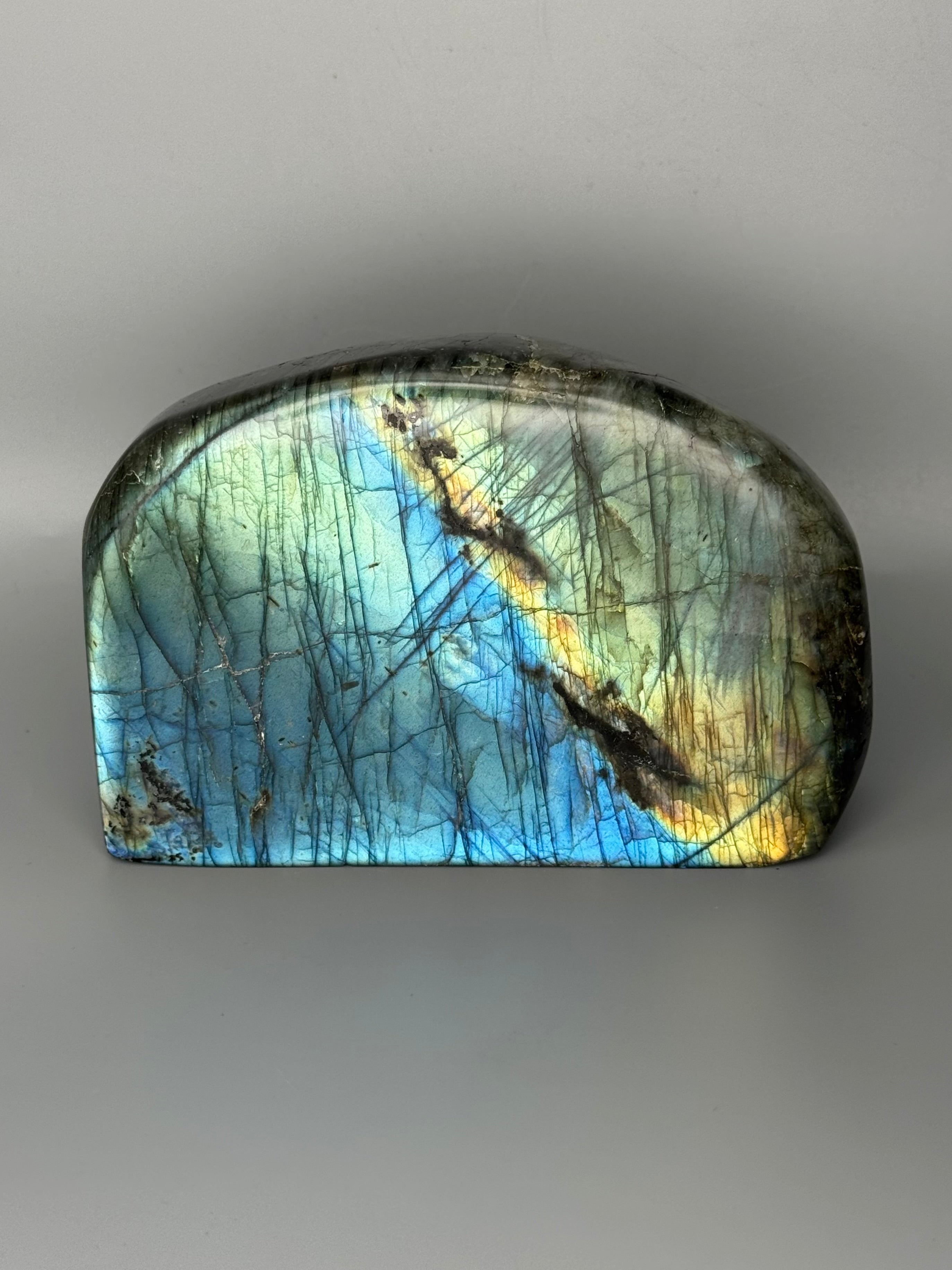 •LABRADORITE• smooth freeform