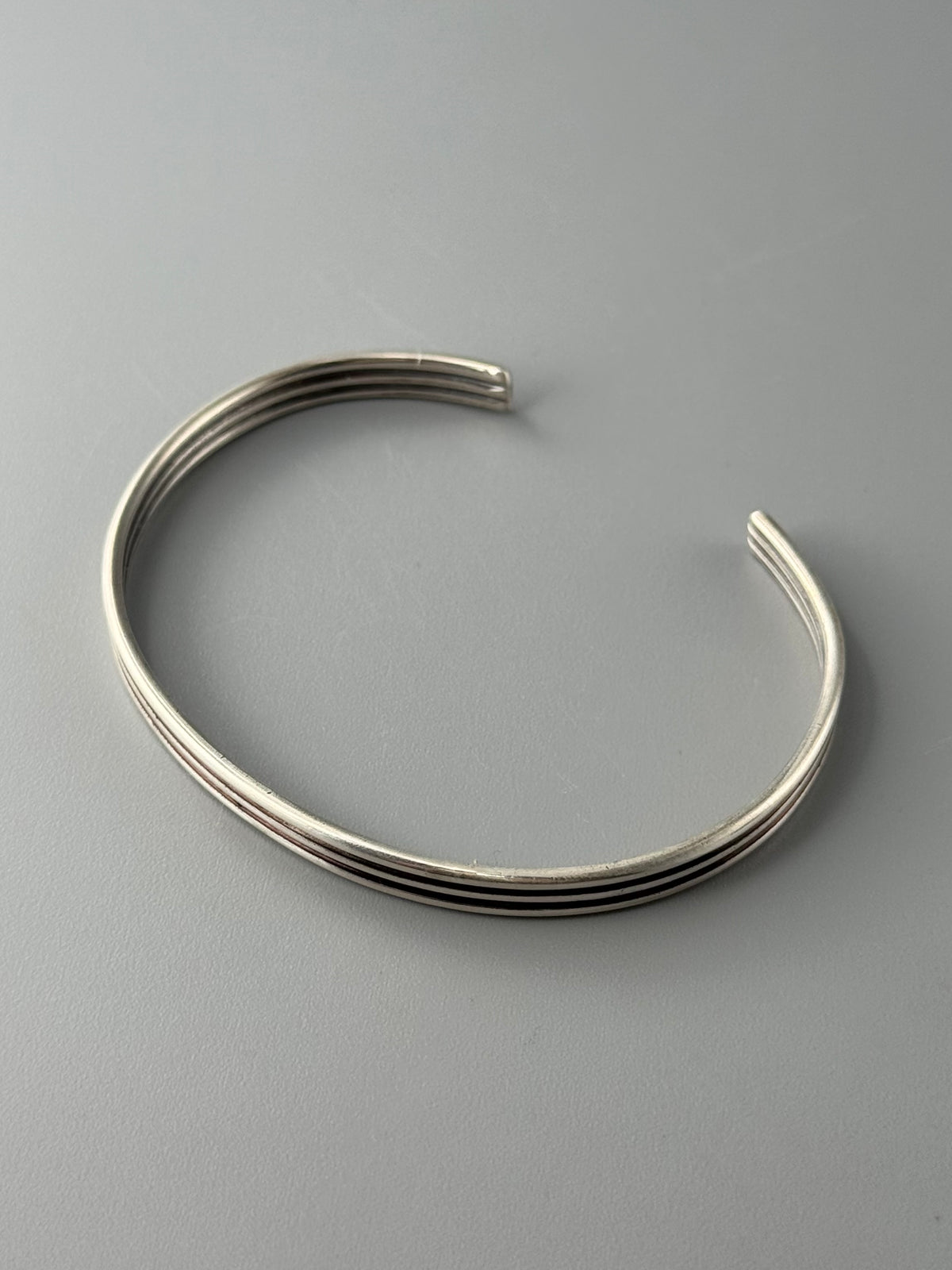 •TRIPLE BAR• silver cuff
