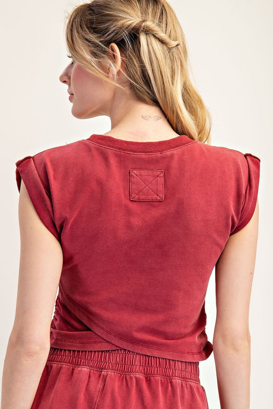 •NOVA• comfy cotton blend top