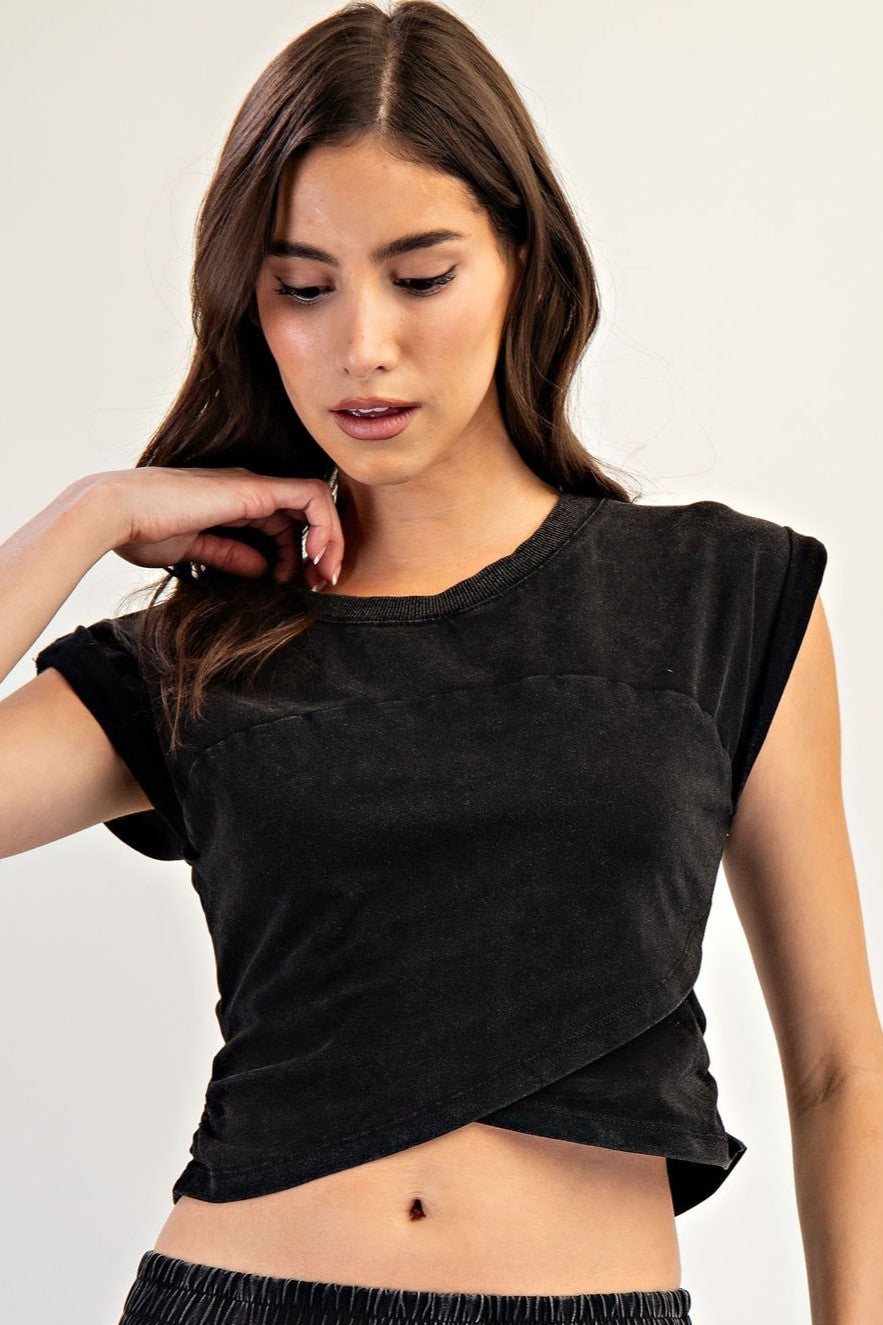 •NOVA• comfy cotton blend top