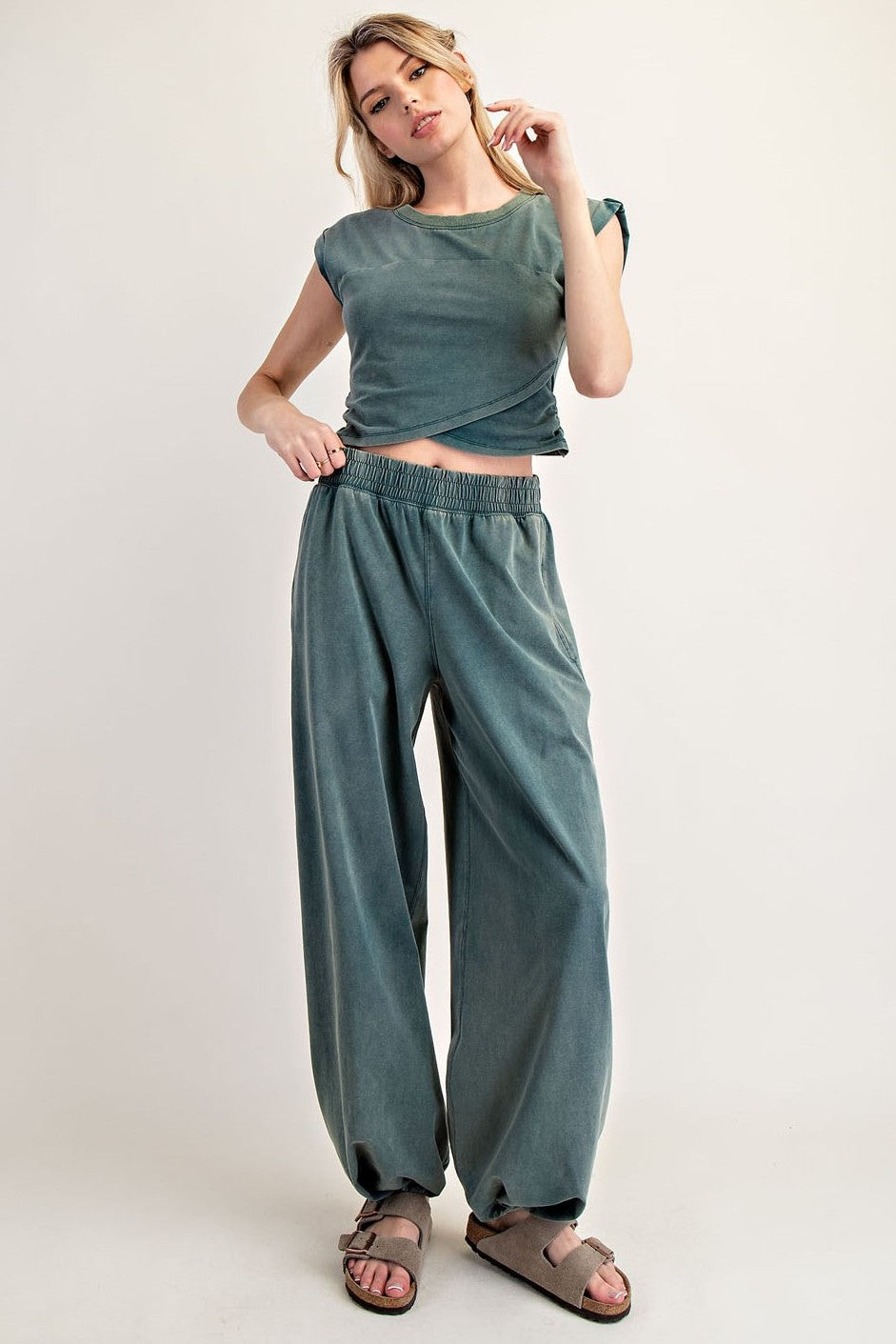 •NOVA• comfy cotton blend top