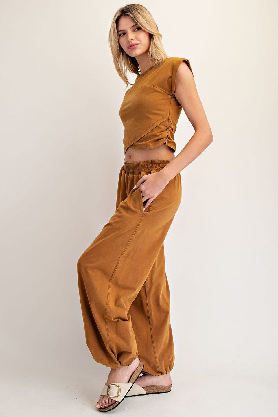 •NOVA• comfy cotton blend top