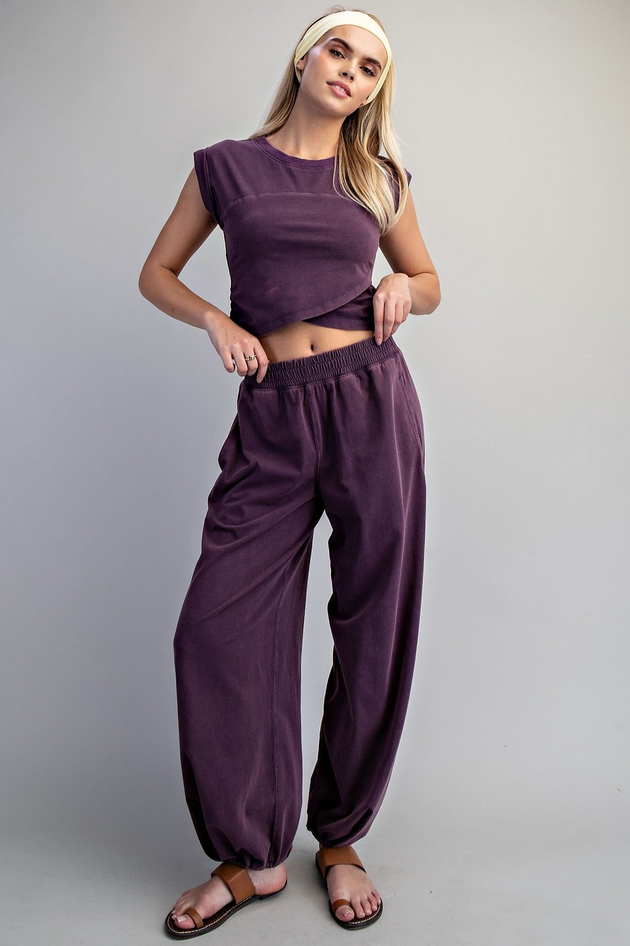 •NOVA• comfy cotton blend jogger sweatpants