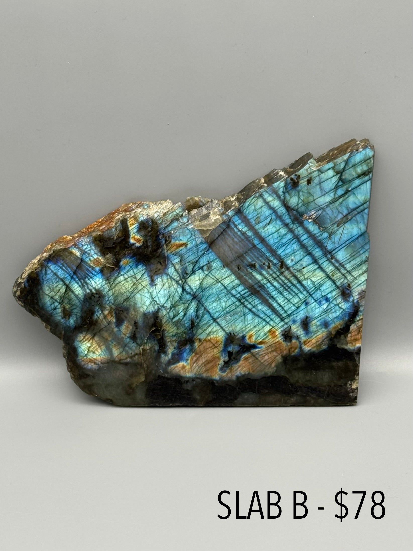 •LABRADORITE• large slab