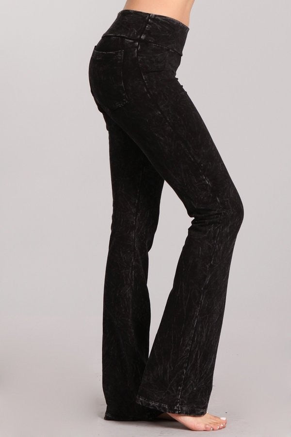 •KENDALL• cotton blend bootcut pants (USA)