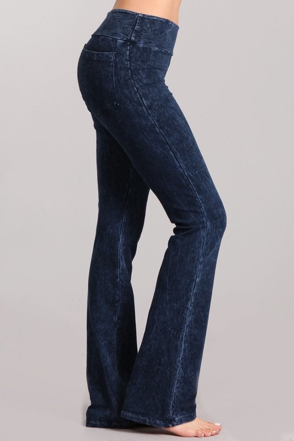 •KENDALL• cotton blend bootcut pants (USA)