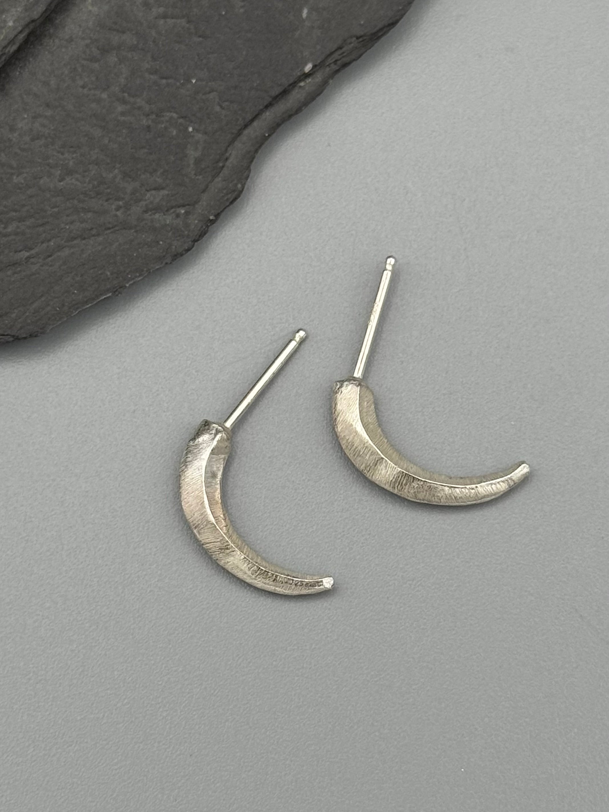 •TALON• sterling silver post earrings