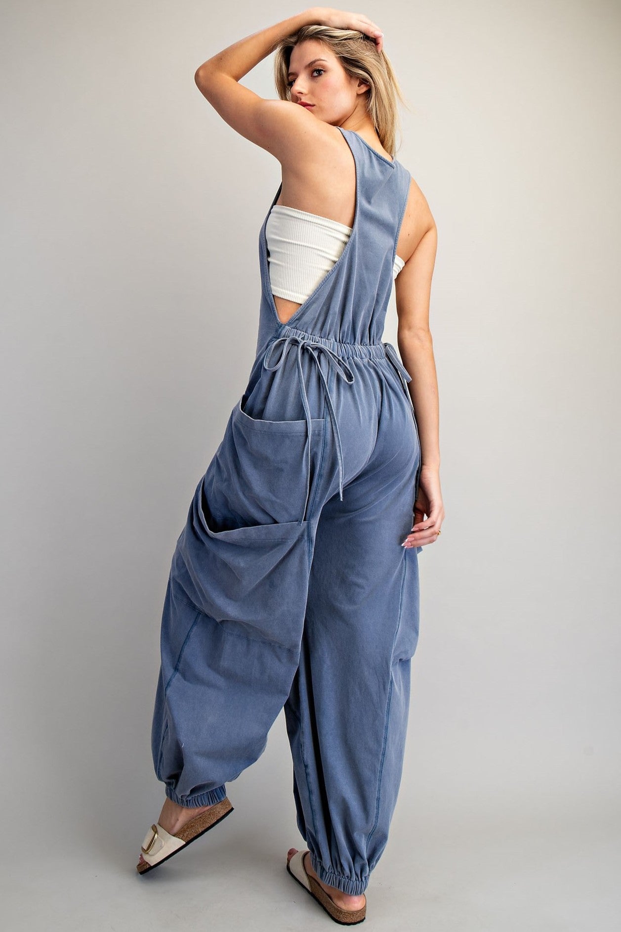 •ROWAN• cotton blend jumpsuit