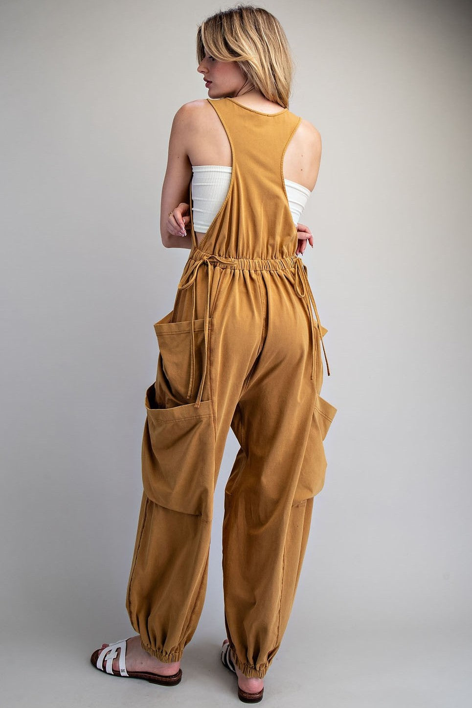 •ROWAN• cotton blend jumpsuit