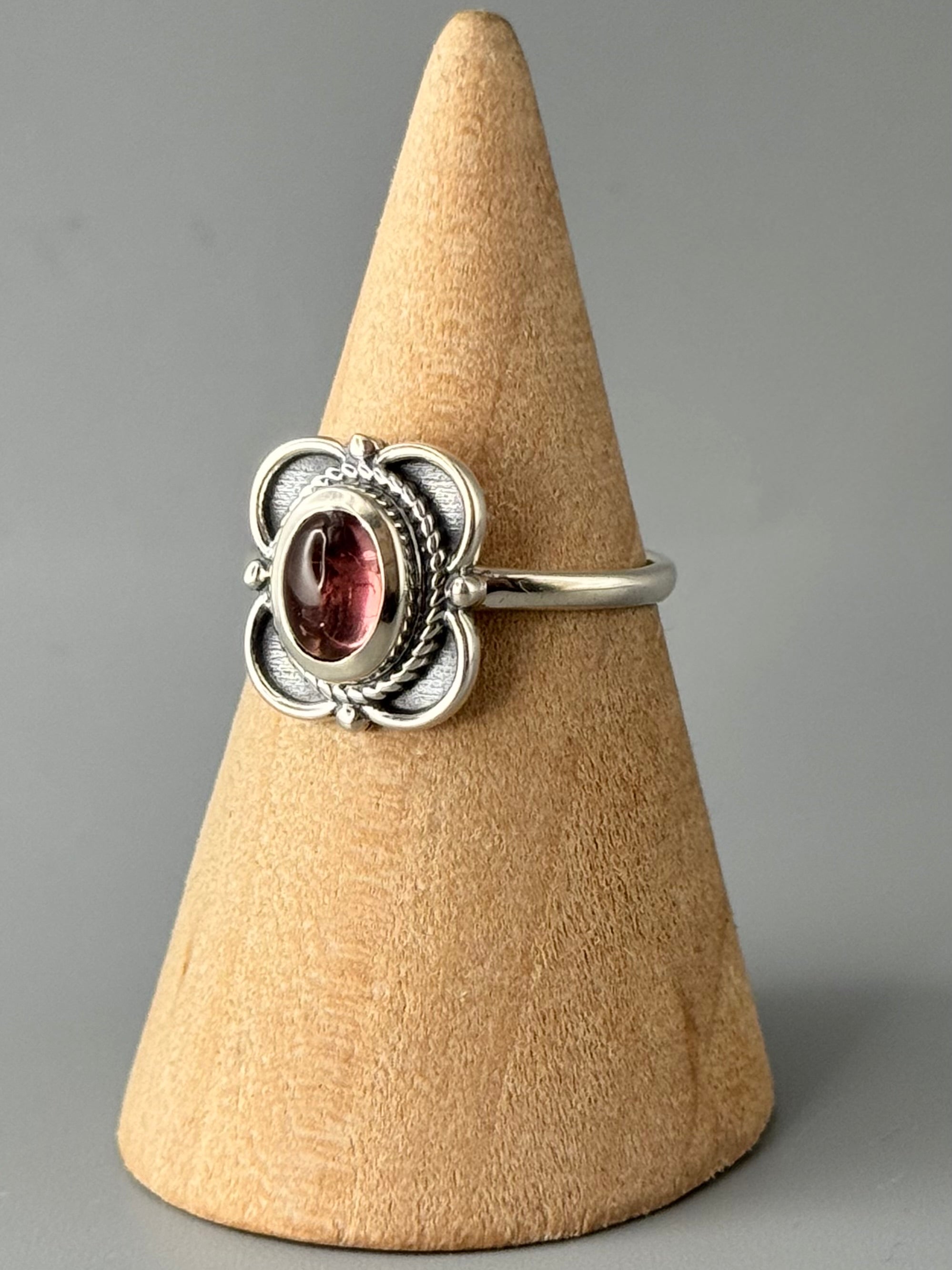 •TOURMALINE - MARIPOSA• sterling silver ring (size 7)