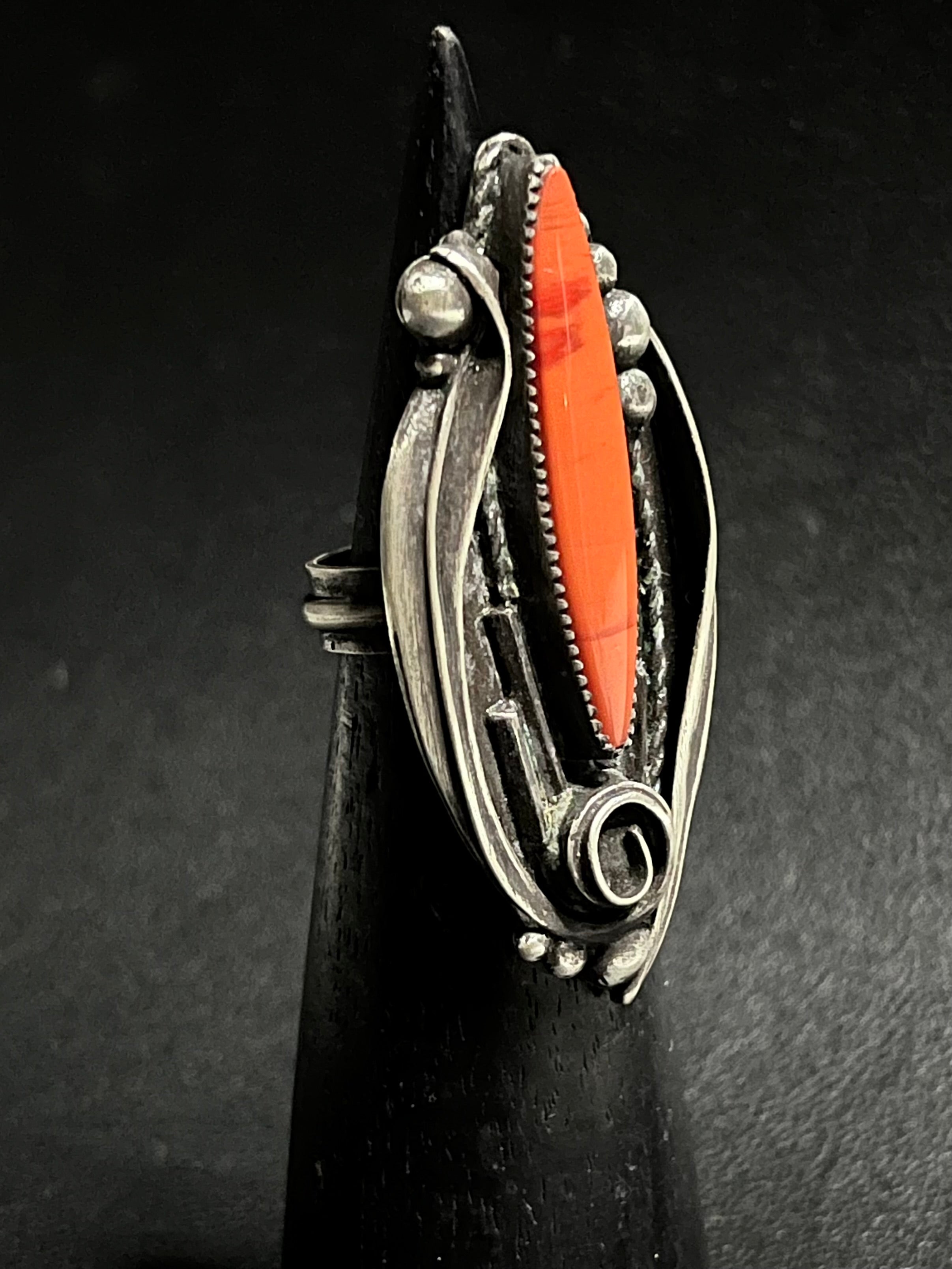 •HARVEST• rosarita + silver ring - SIZE 7.25