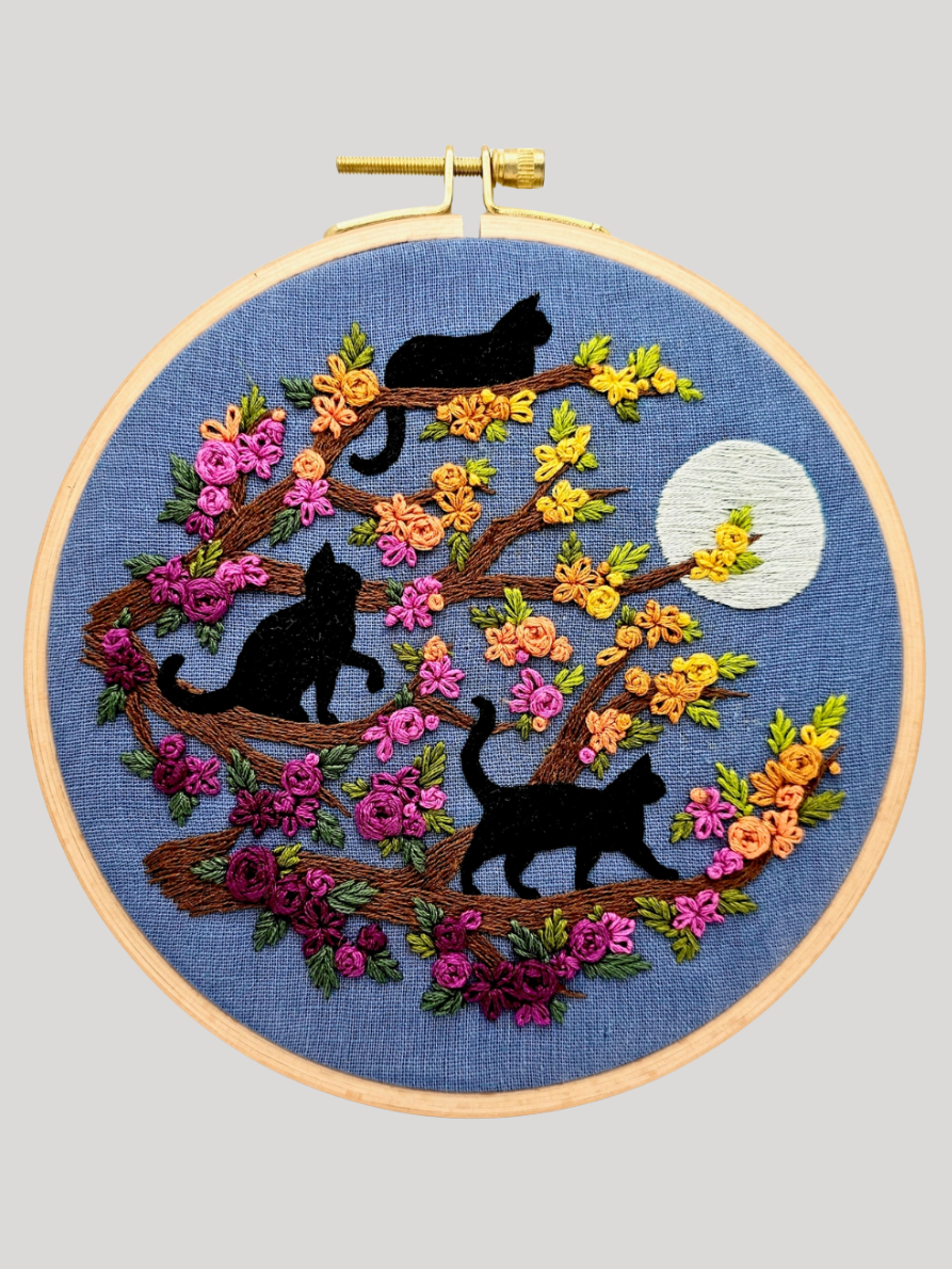 •CATWALK• beginner-ish friendly embroidery kit