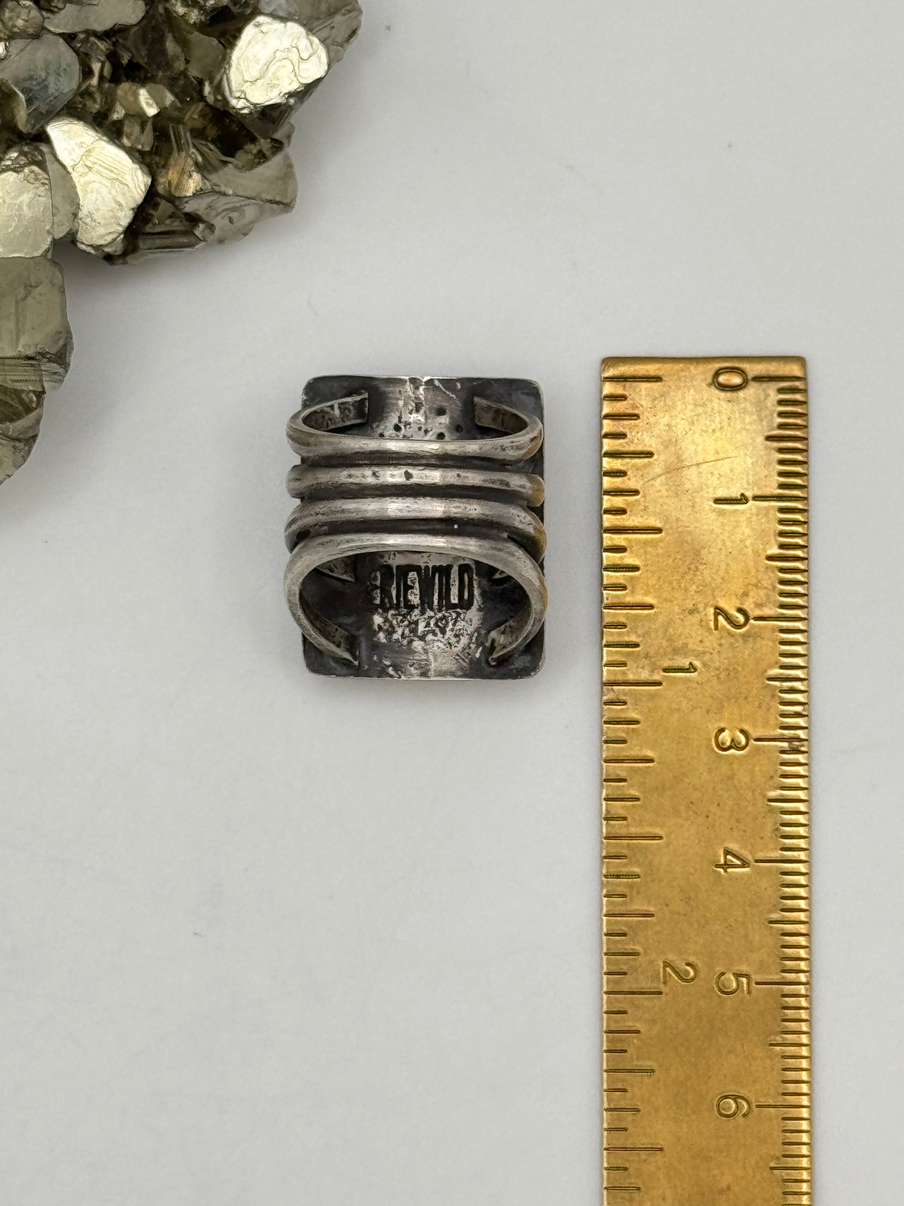 •MESA• wild horse + silver ring (size 7.25)