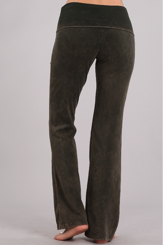 •BOWIE• cotton blend bootcut pants (USA)