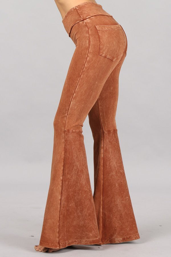 •FARRAH• cotton blend bell bottoms (USA)