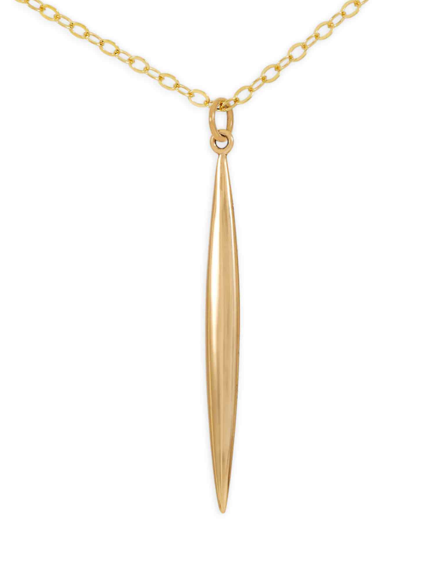 •SPIKE• gold necklace