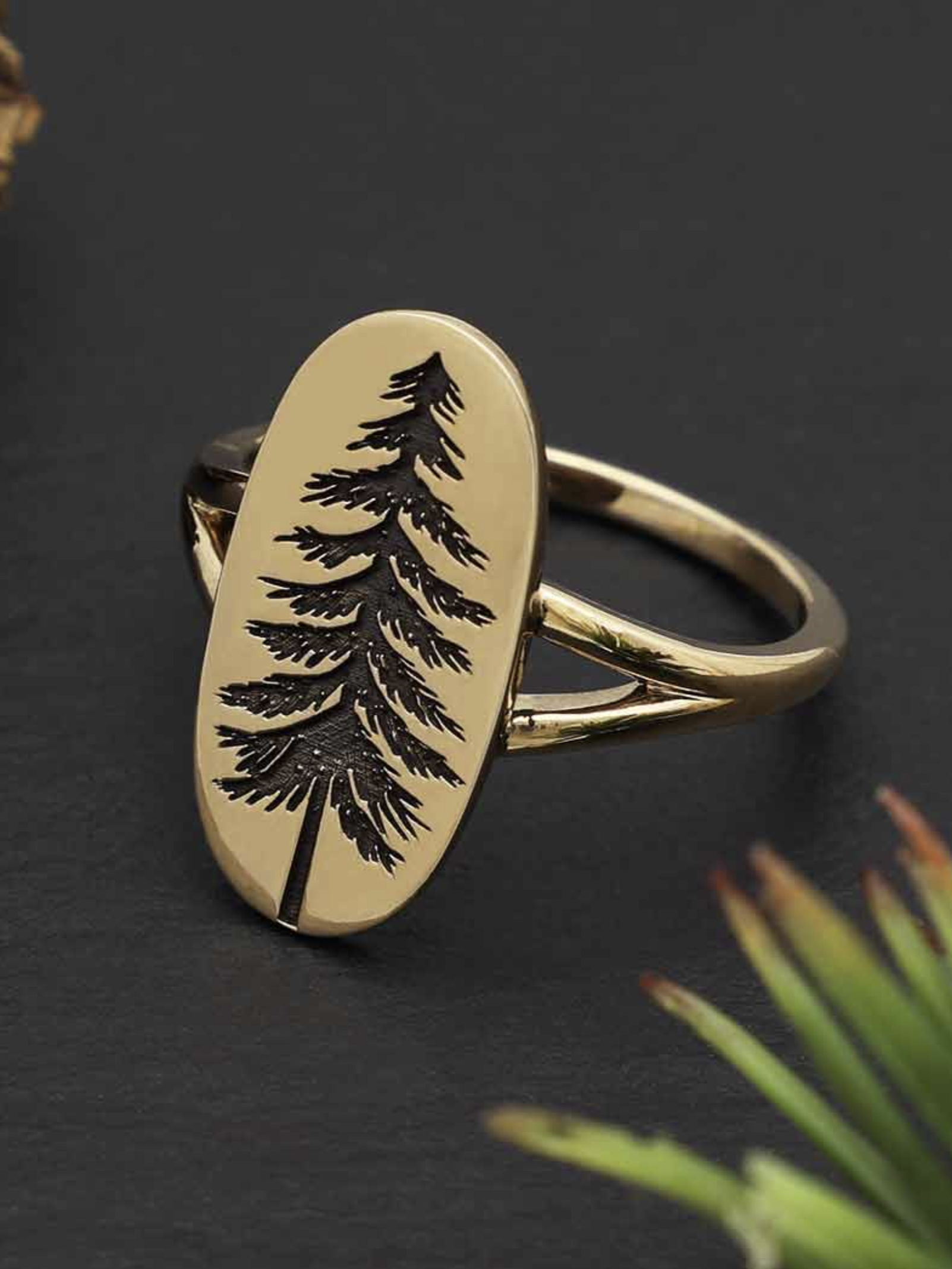 •TIMBER• bronze ring