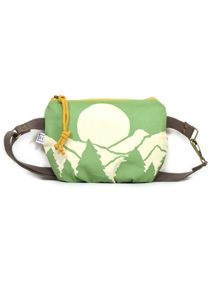 •FESTIVAL PACK - VISTA• waxed canvas fanny/crossbody