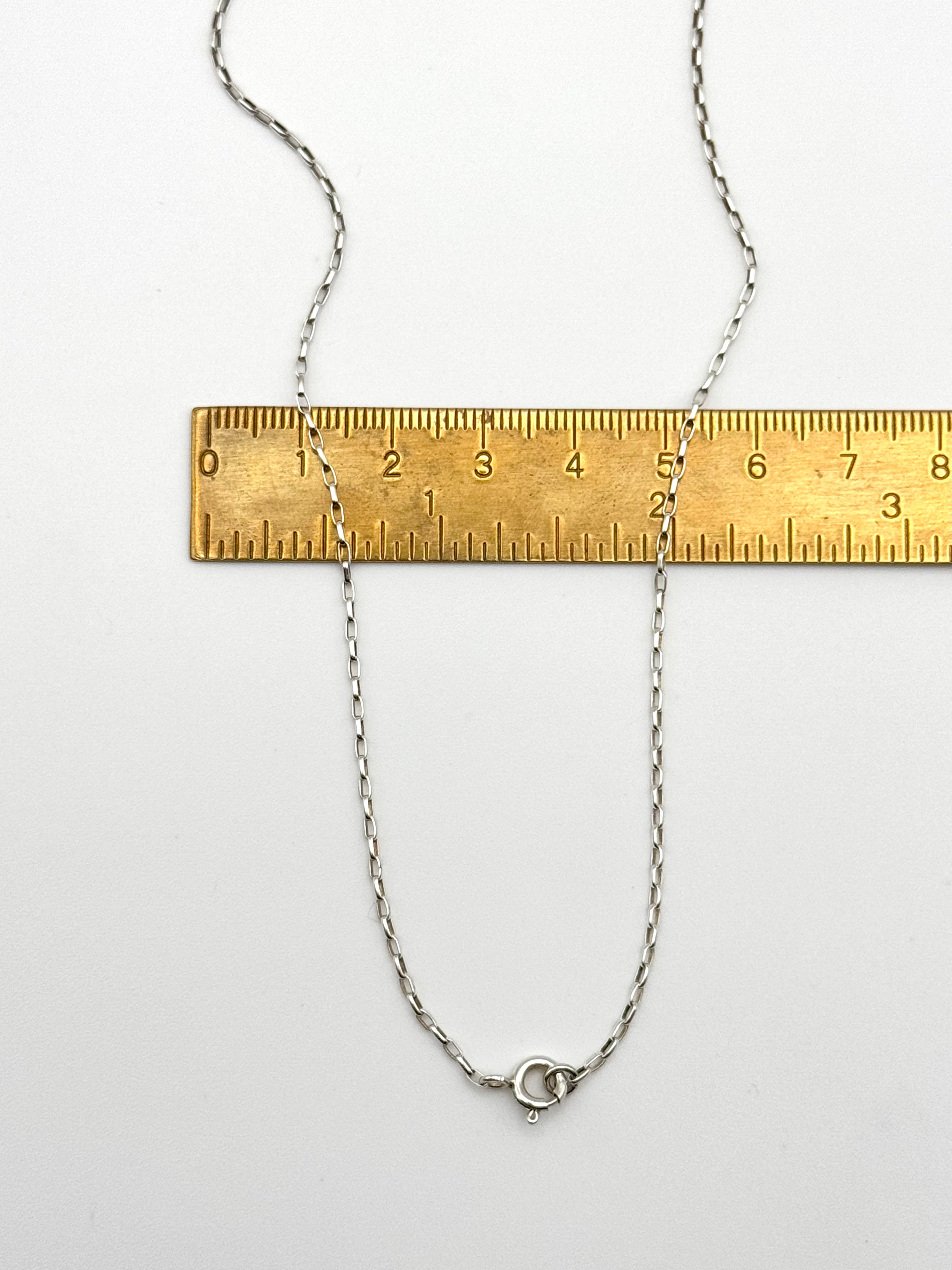 •OVAL ROLO• sterling silver chain