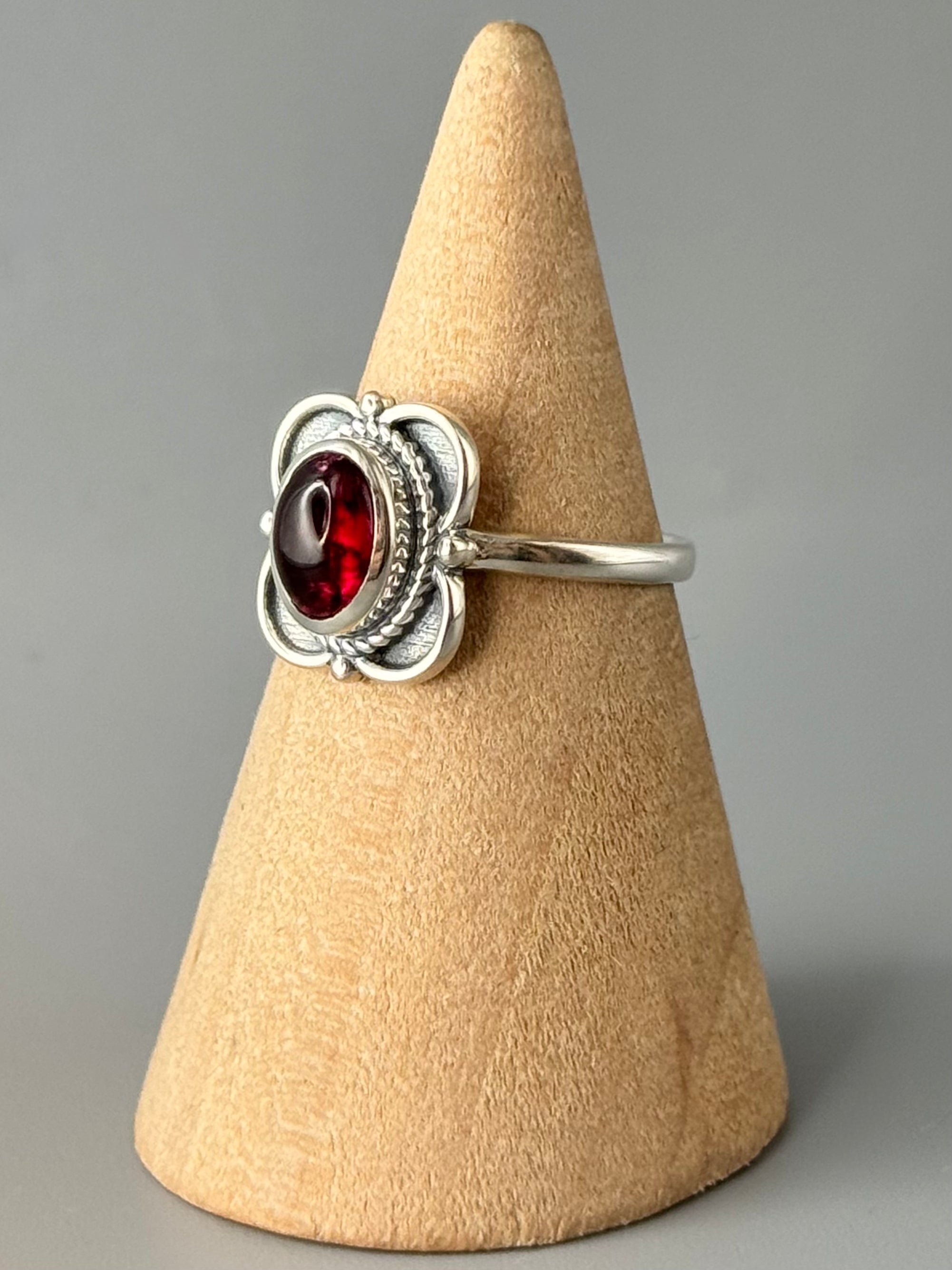 •TOURMALINE - MARIPOSA• sterling silver ring (size 6.25)