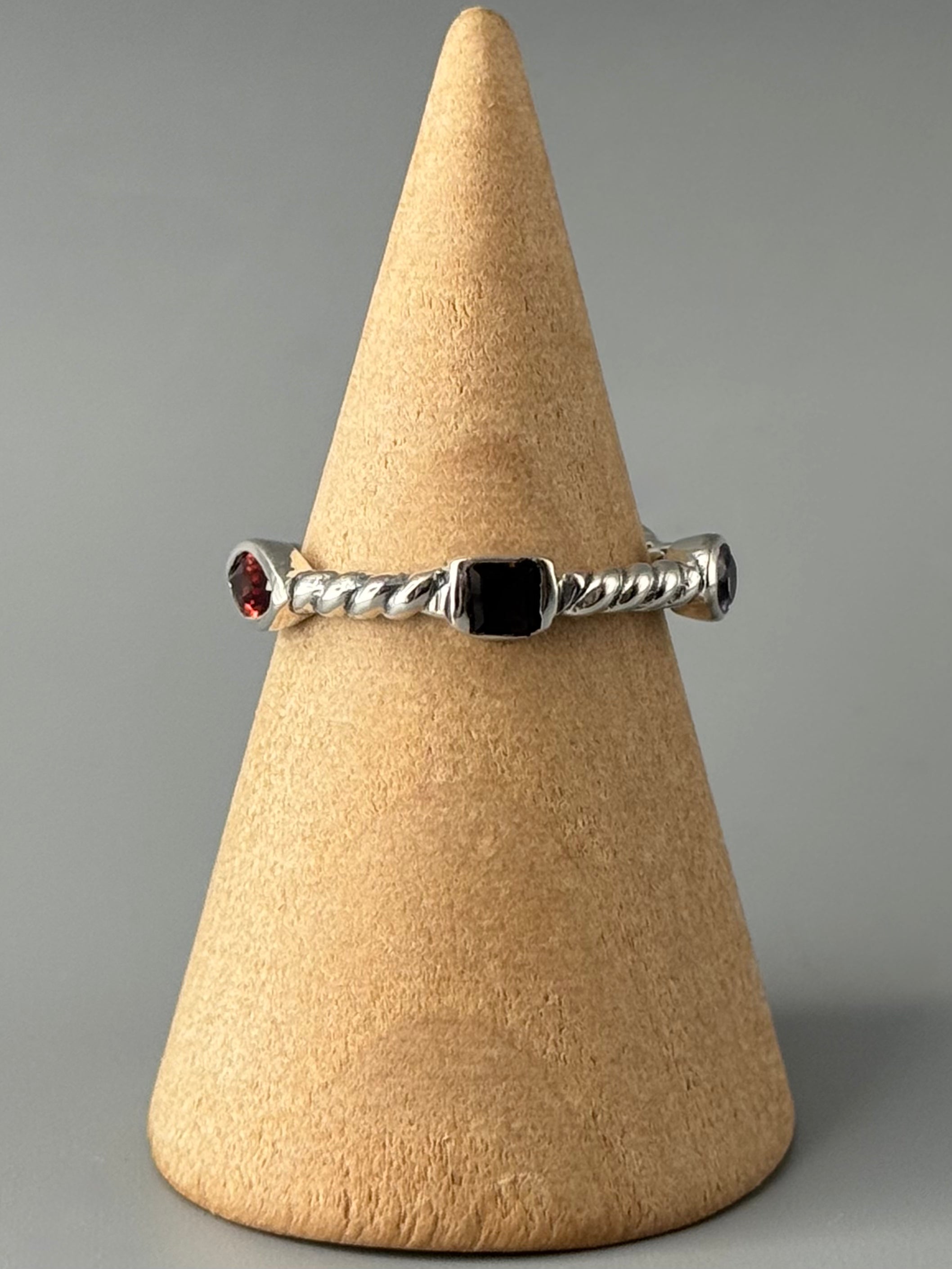 •MULTI-STONE - FAIRY RING• sterling silver ring (various sizes)