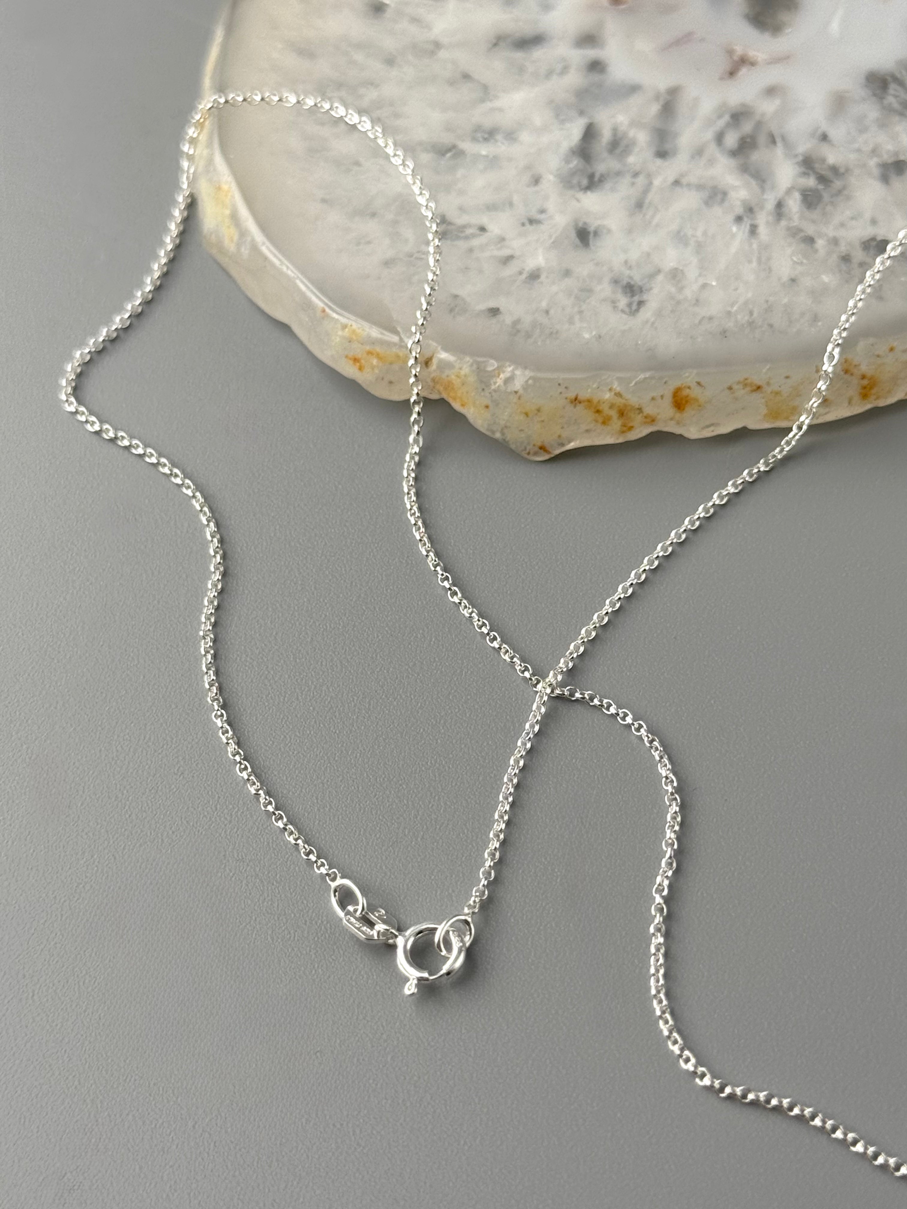 •CRADLE• citrine + silver necklace (18" long)