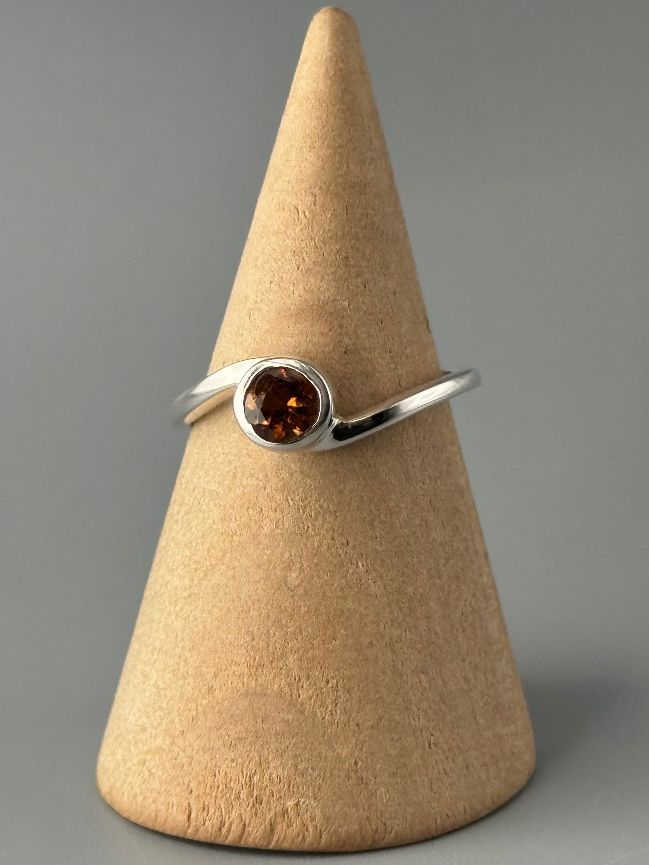 •TOURMALINE - VORTEX• sterling silver ring (size 8.25)