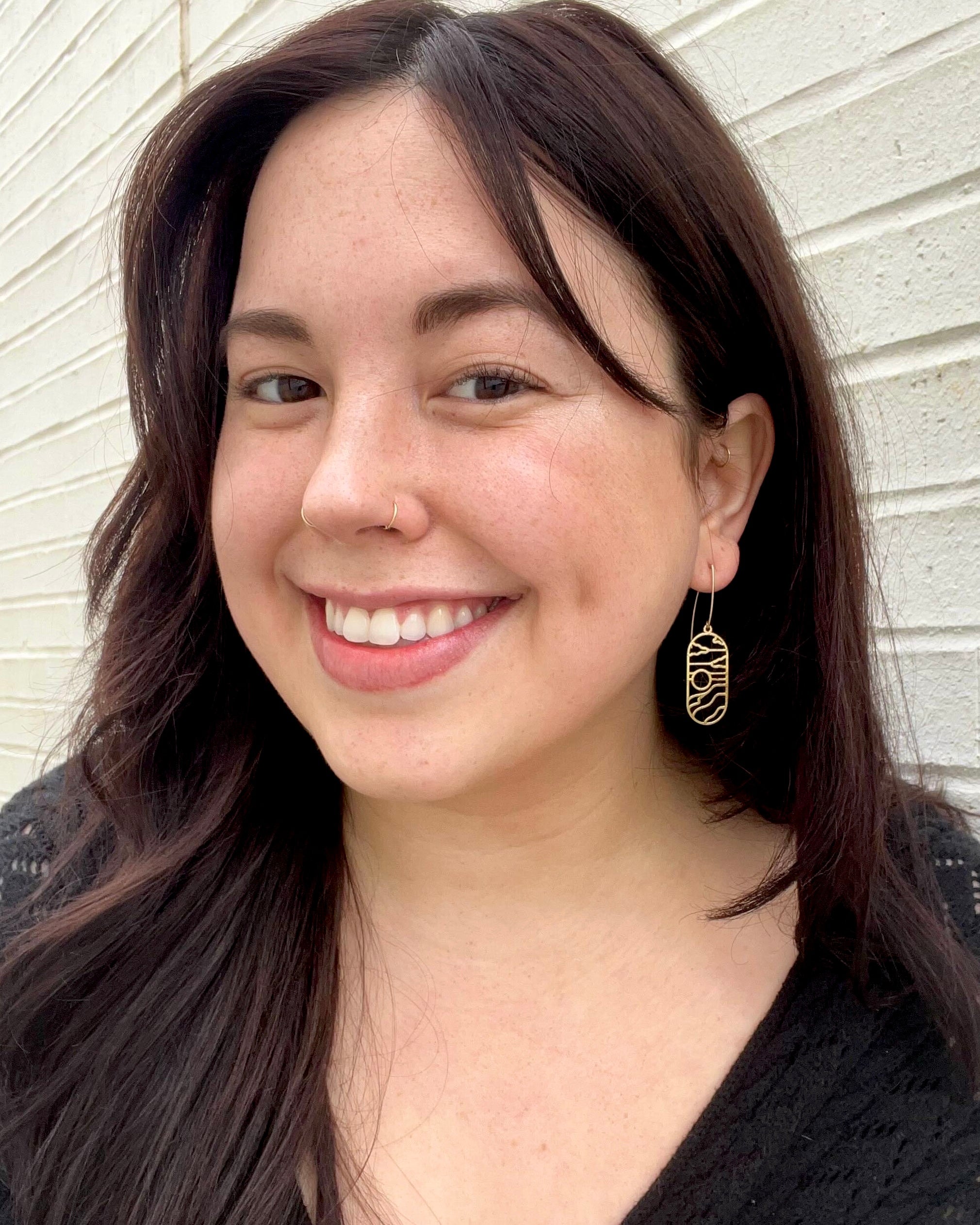 •SUNSHINE ON MY SHOULDERS• mixed metal dangle earrings