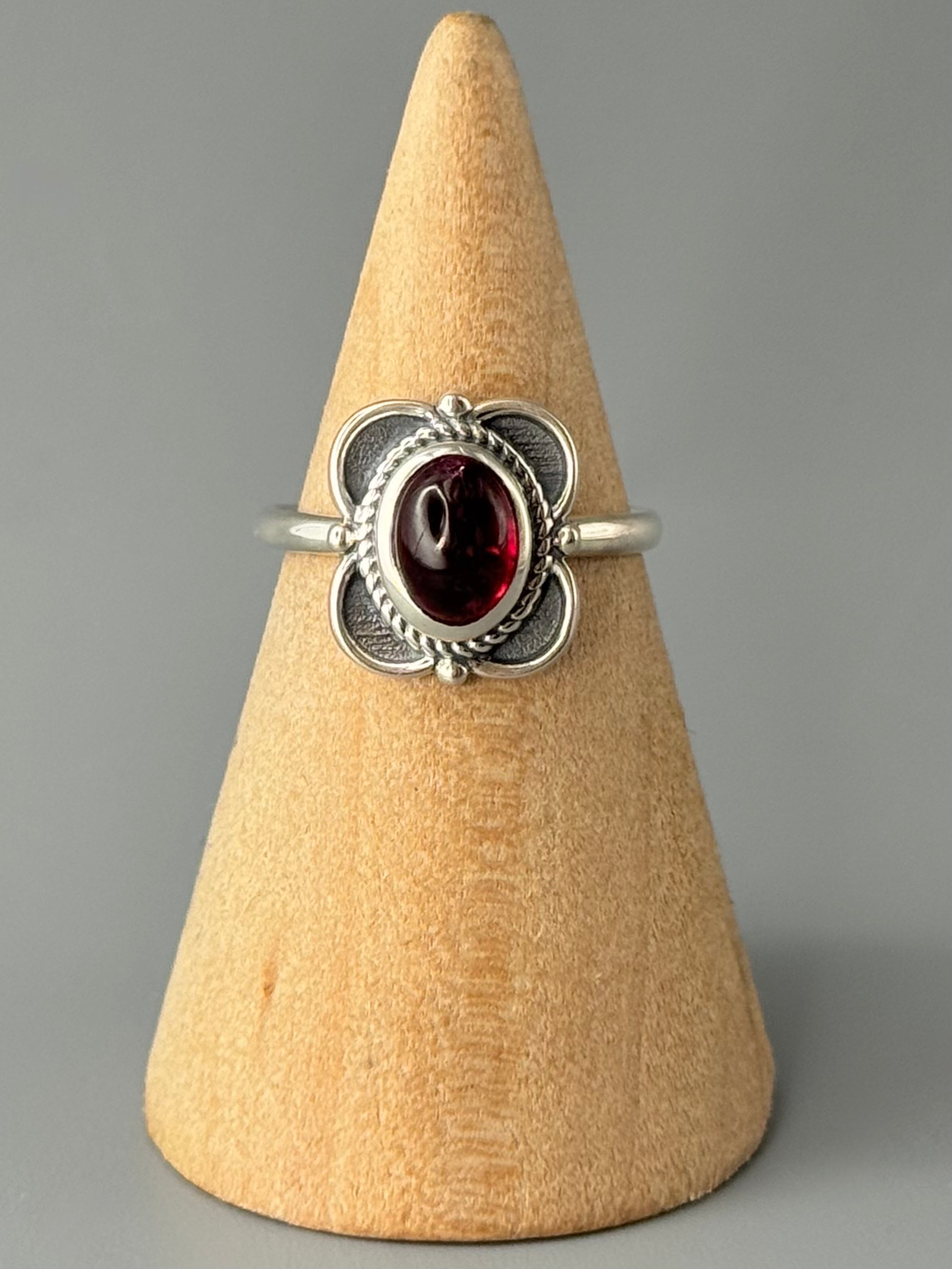 •TOURMALINE - MARIPOSA• sterling silver ring (size 6.25)