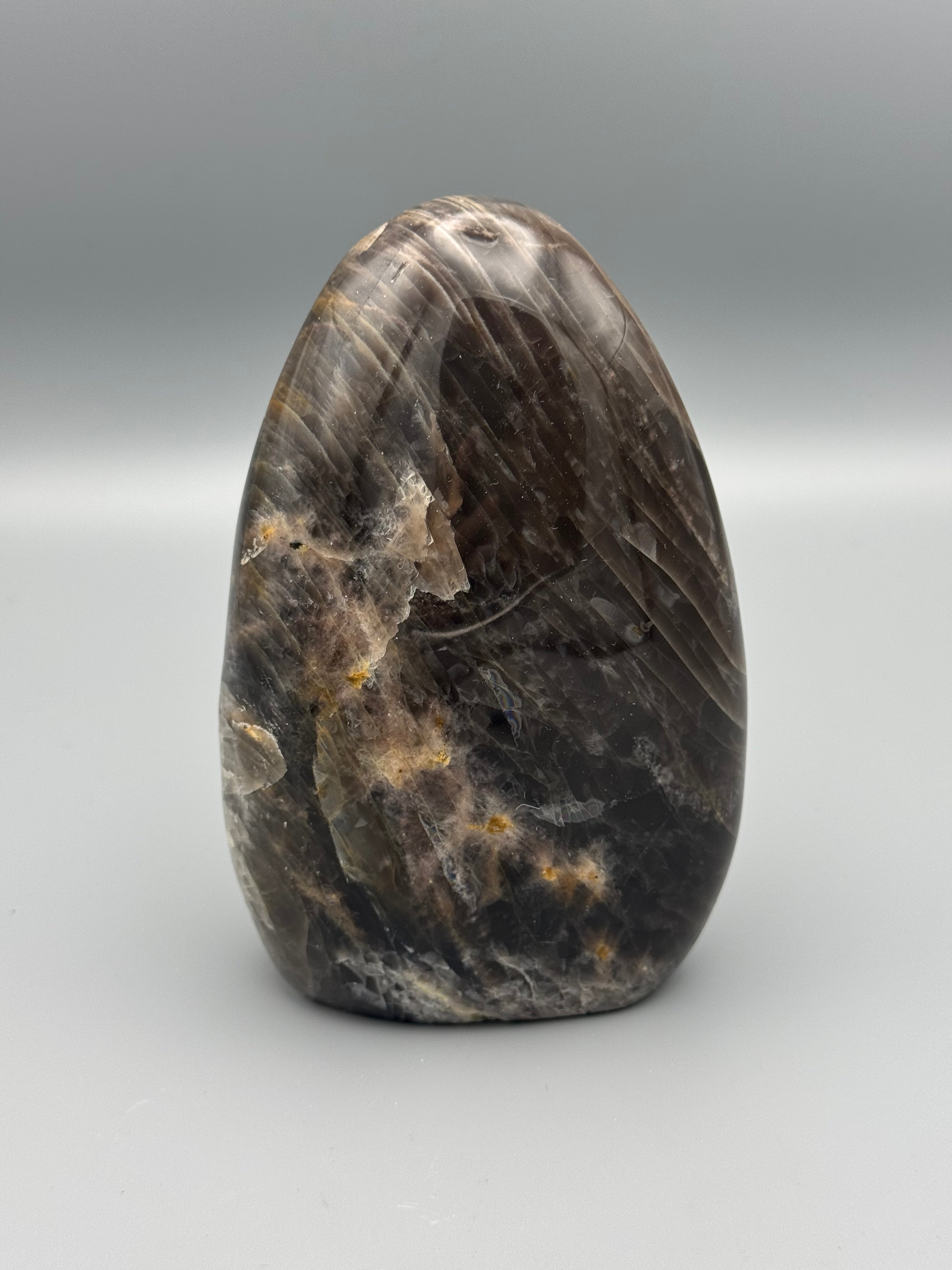 •BLACK MOONSTONE• smooth freeform