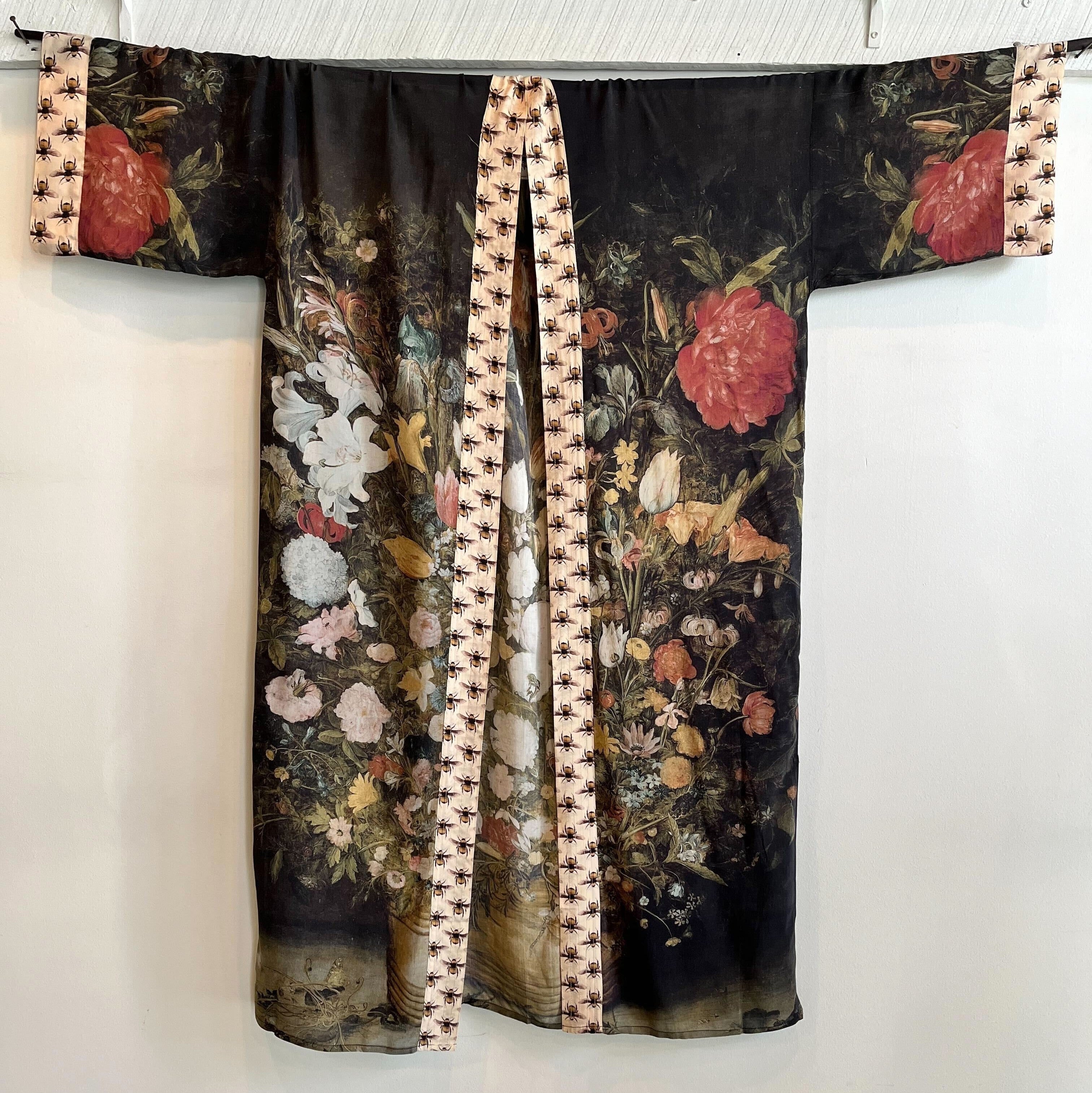 •I DREAM IN FLOWERS• duster style bamboo cardigan