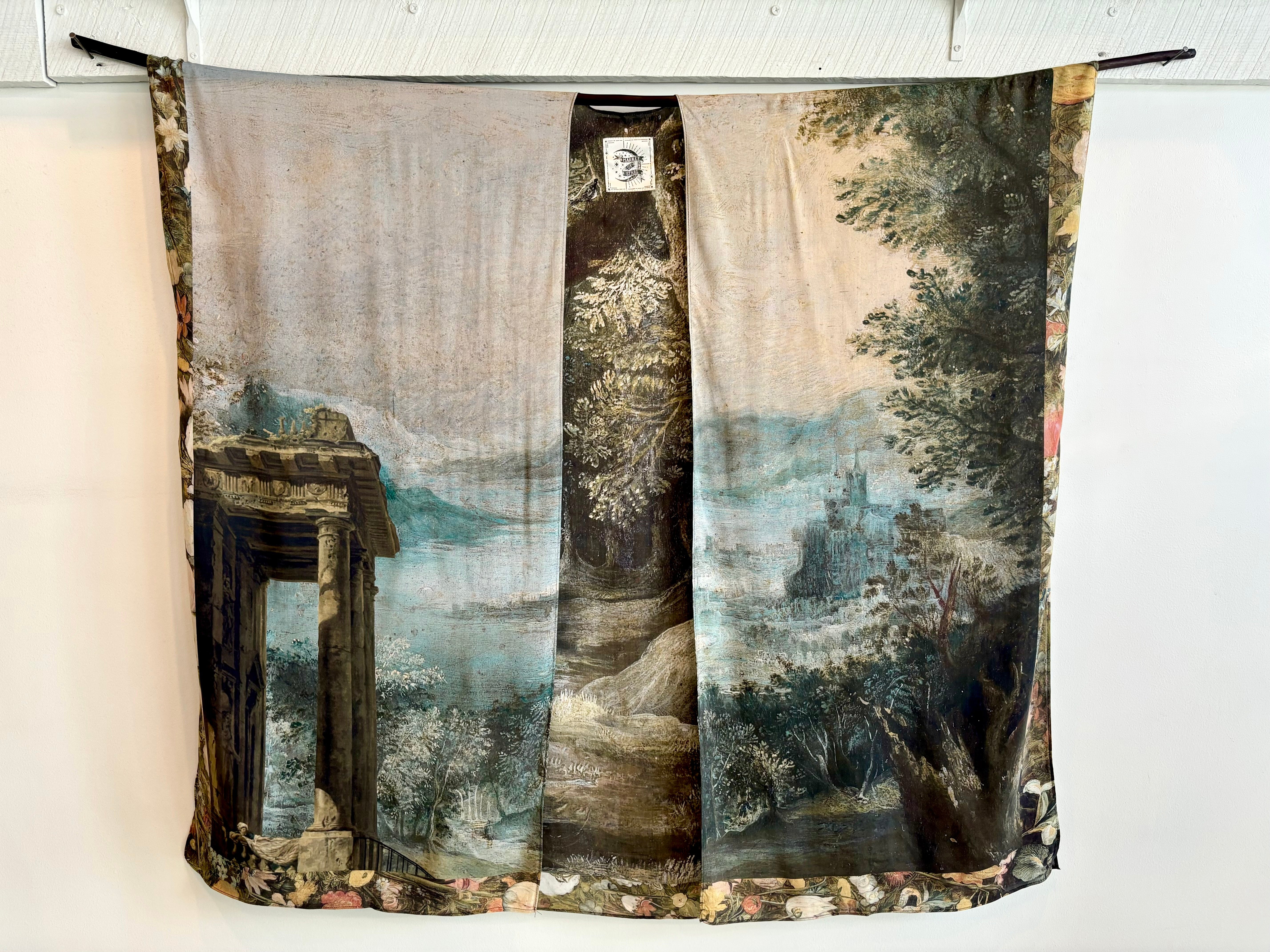 •CASTLES IN THE AIR• ruana style bamboo cardigan