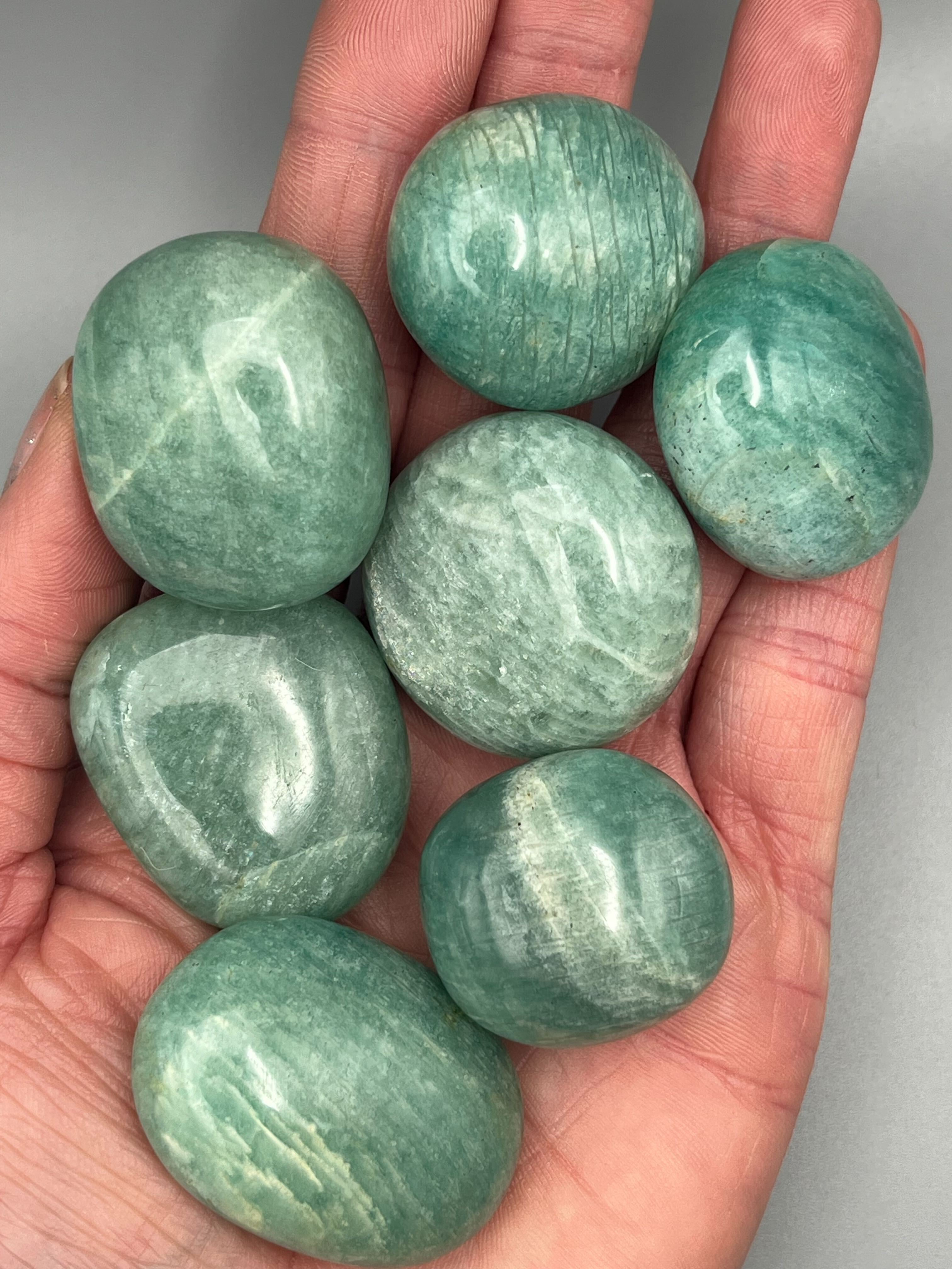 •AMAZONITE• pebble