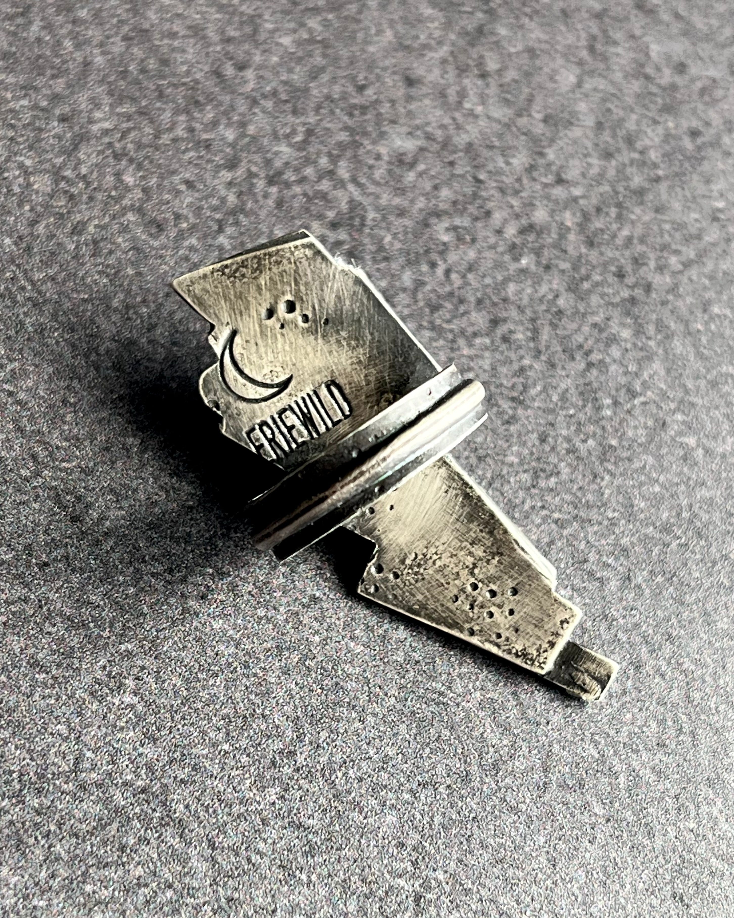 •BOLT• wild horse + silver ring - SIZE 7