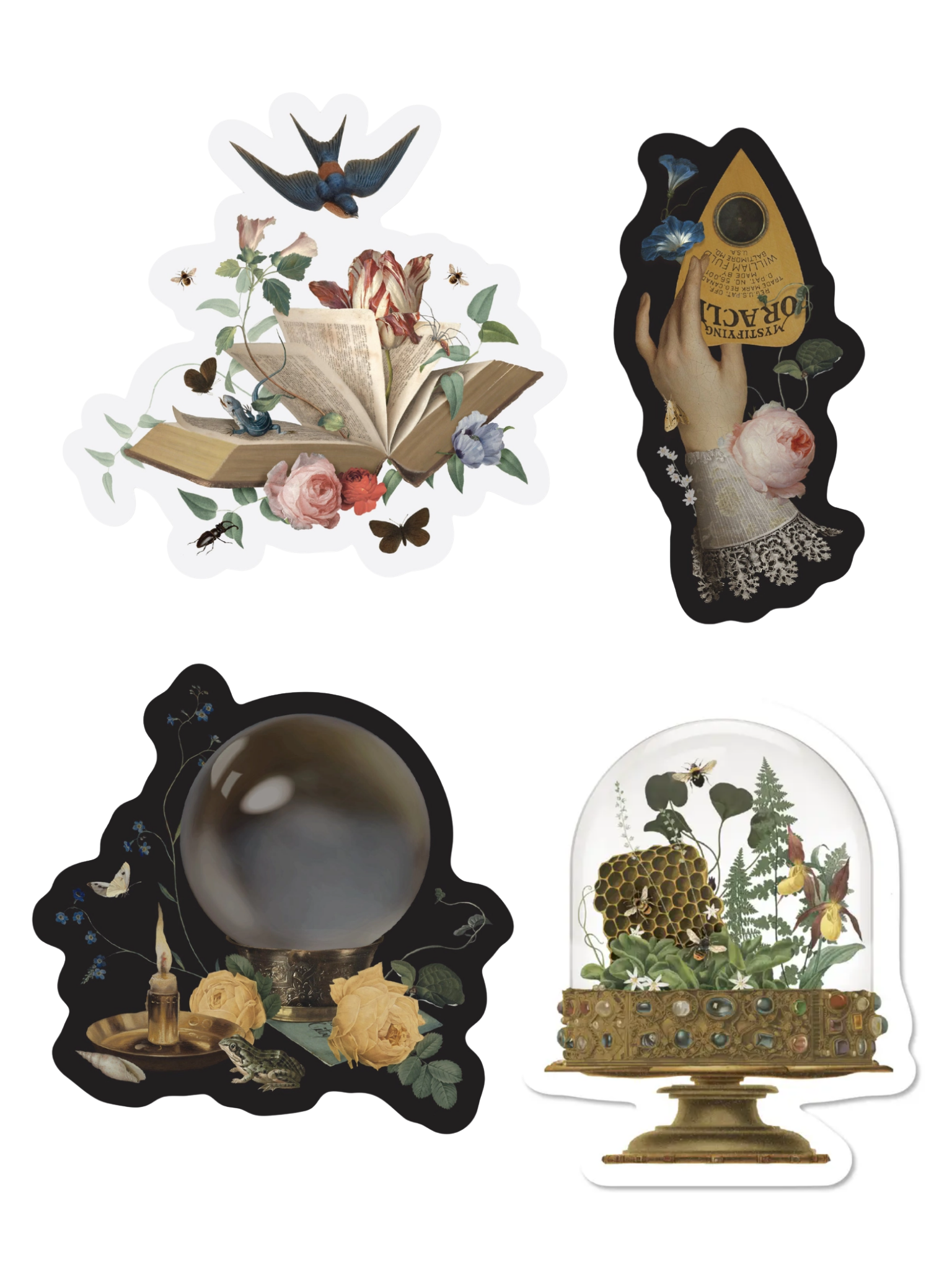 •WITCHY LIBRARY• vinyl stickers