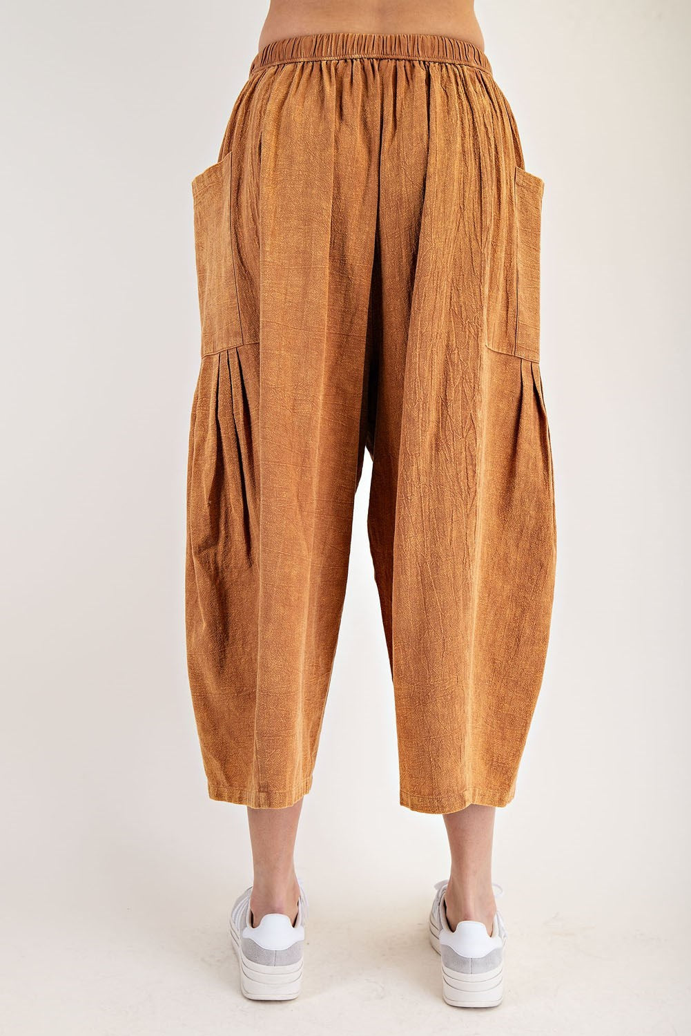 •NORA• side pocket cropped pants