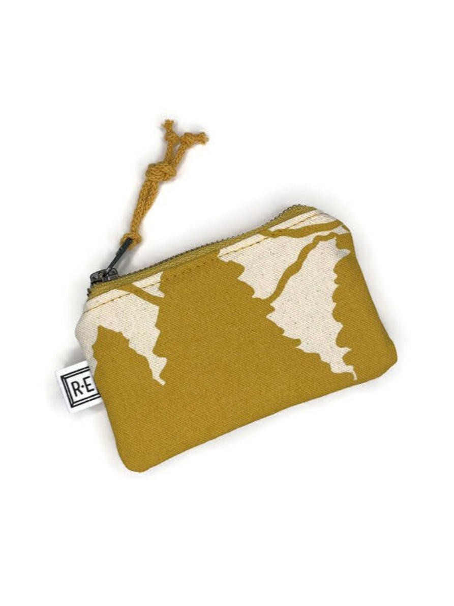 •CARD POUCH - VISTA• waxed canvas bag