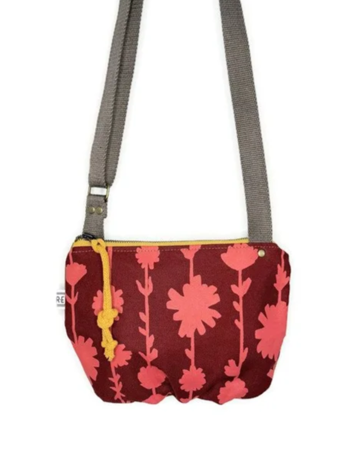 •DATE PURSE - CHICORY• waxed canvas crossbody
