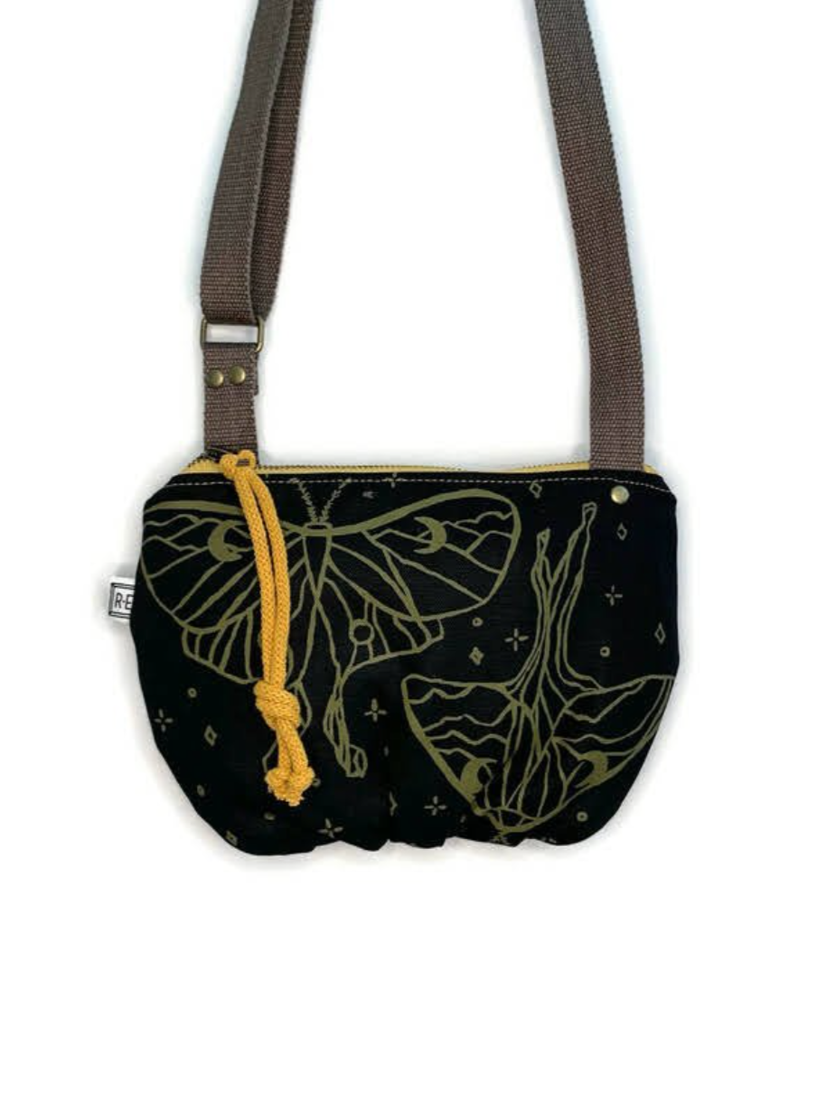 •DATE PURSE - LUNA• waxed canvas crossbody