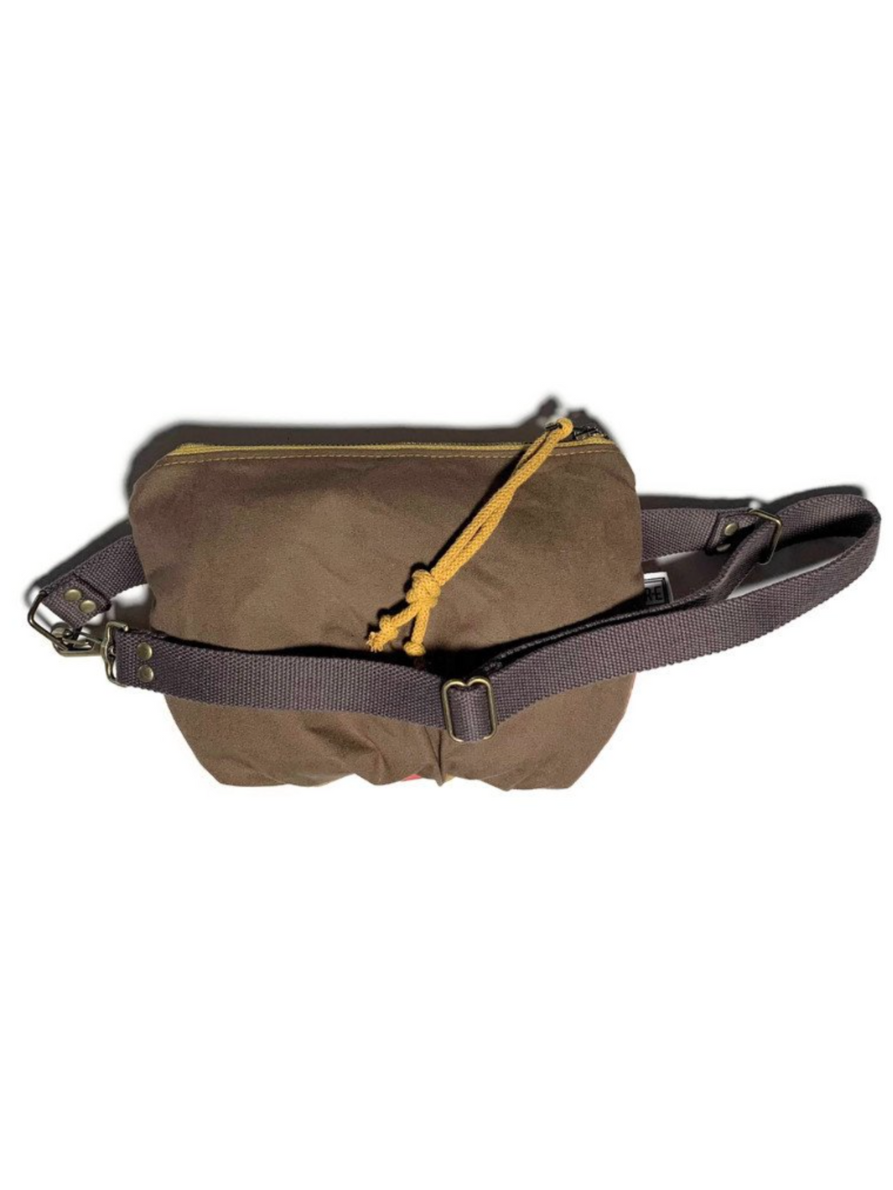 •FESTIVAL PACK - CASITA• waxed canvas fanny/crossbody