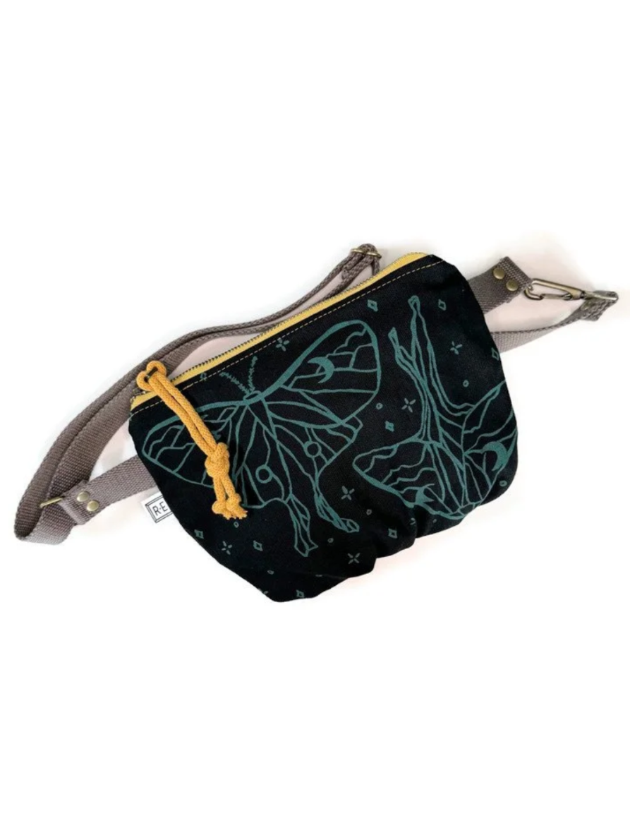 •FESTIVAL PACK - LUNA• waxed canvas fanny/crossbody